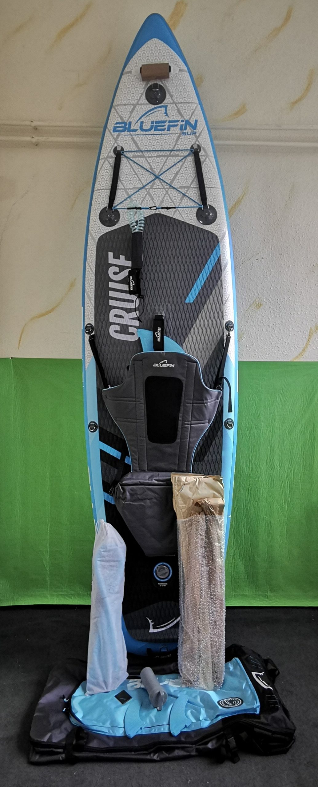 ÚJ SUP kajak szettel 325x 82x 16cm Bluefin Cruise prémium sup, kiemelt kép