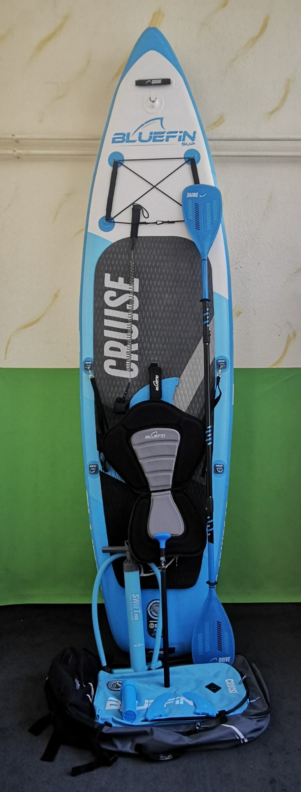 SUP üléssel 150kg ig, 325x 83,5x 16 cm Bluefin Cruise sup, isup, kiemelt kép