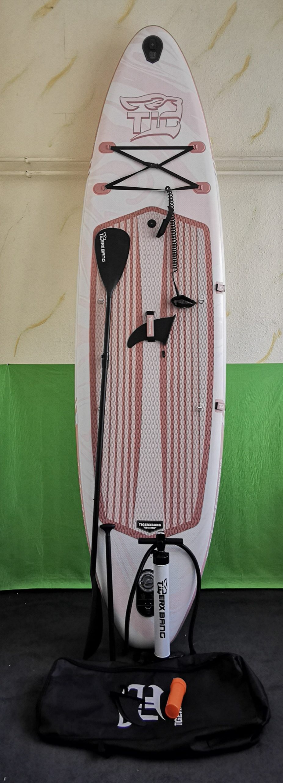 220kg ig! 2-3 személyes SUP, paddle board. 351x86x15cm TIGERXBANG, kiemelt kép