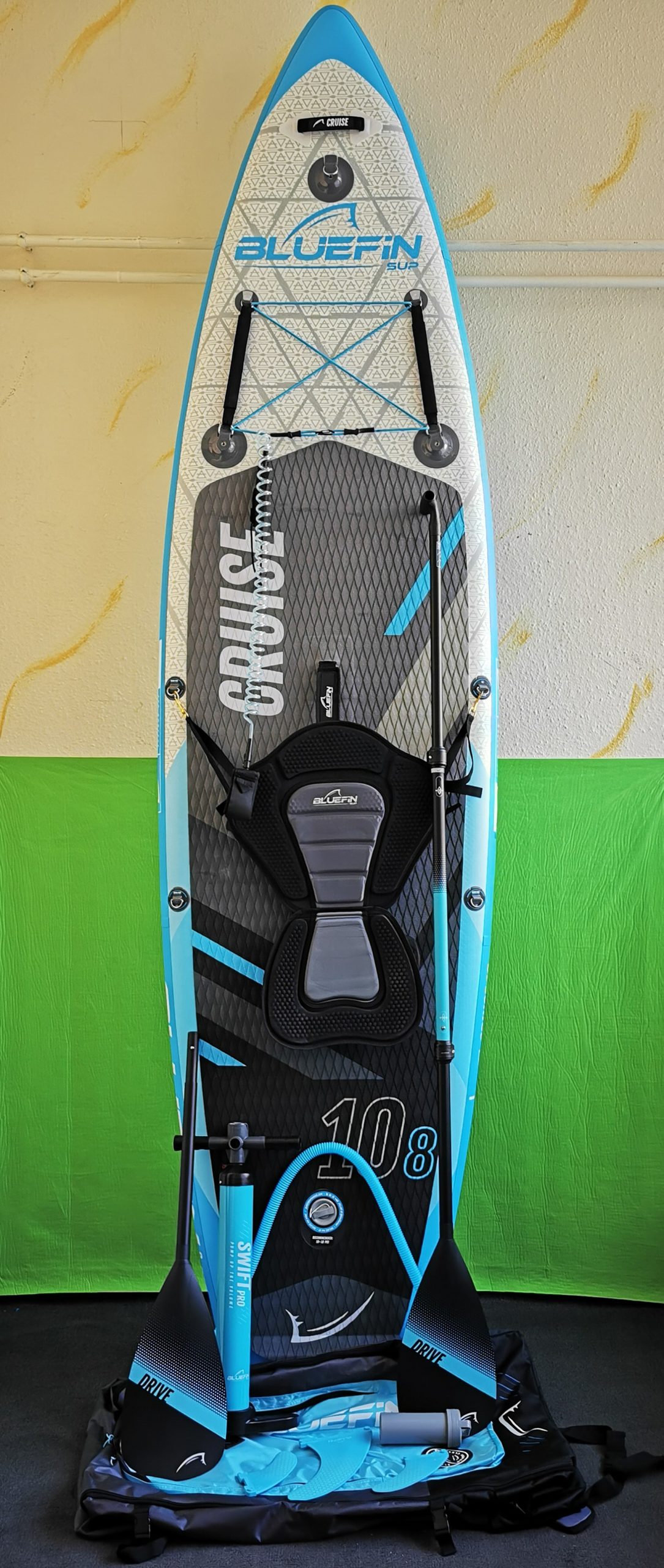 Bluefin SUP üléssel, 150kg-ig, 325x83,5x16cm, kiemelt kép