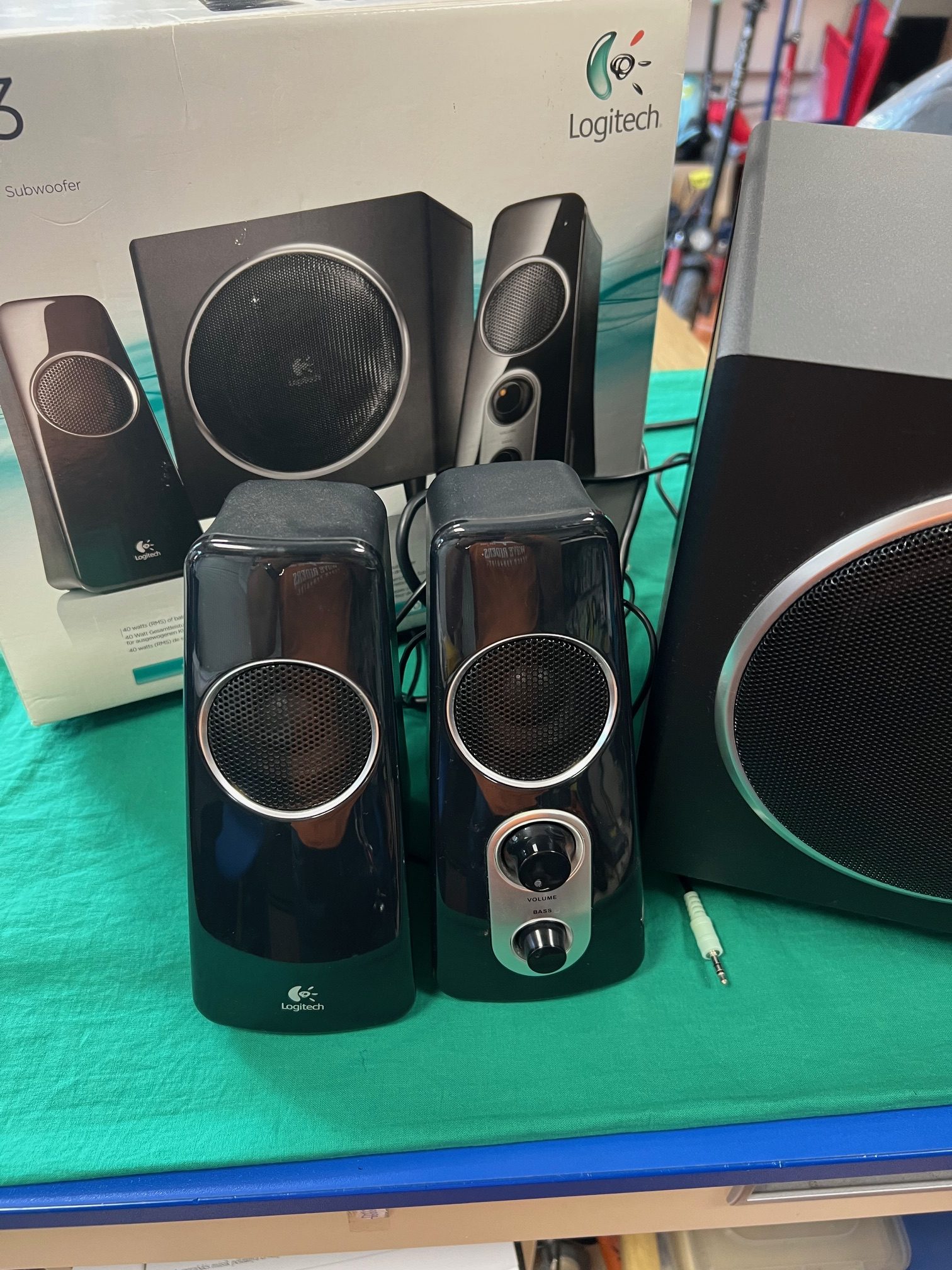 Logitech Z523 2.1 hangfalszett, kiemelt kép