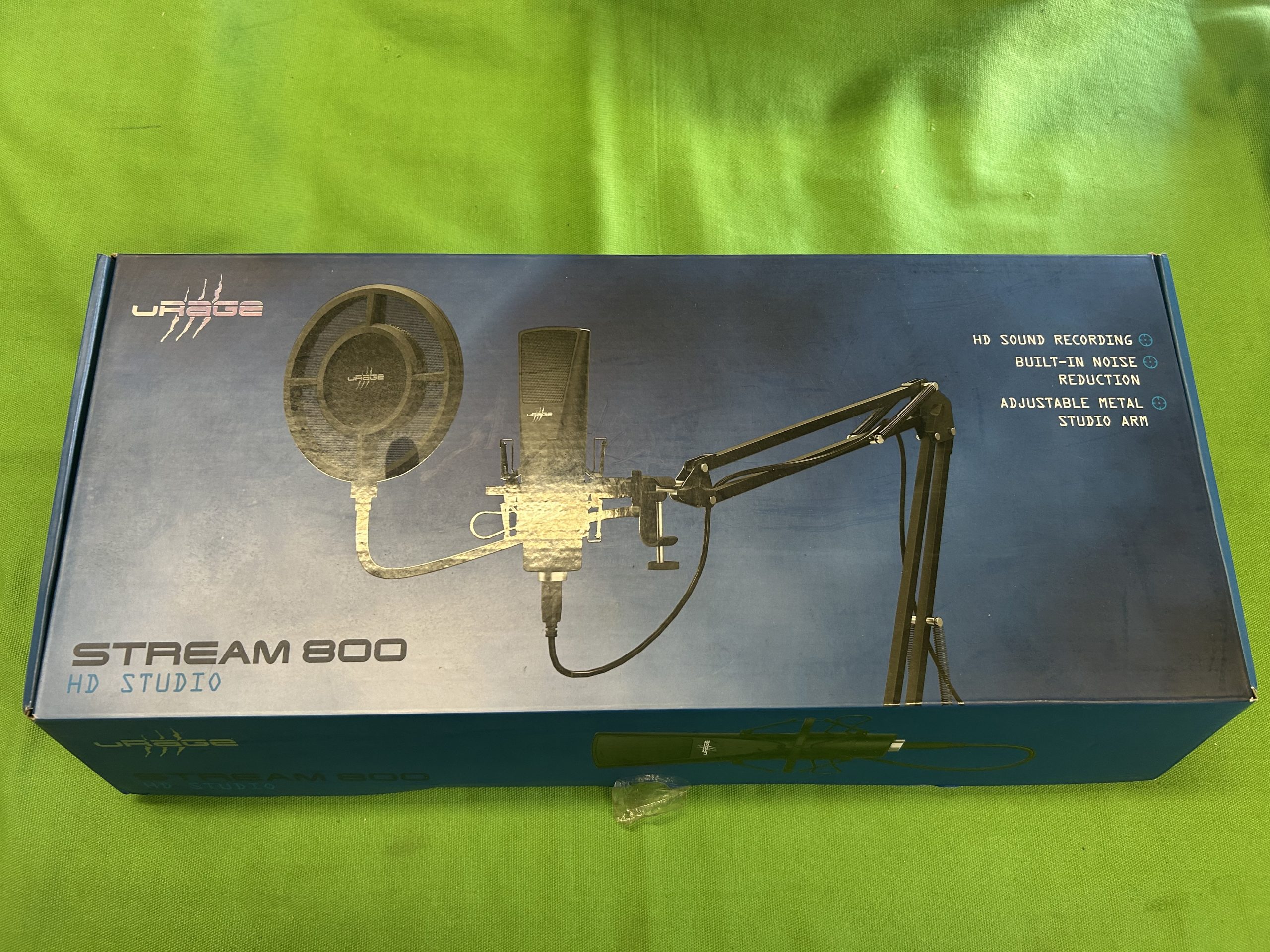 HAMA 186020 "URAGE STREAM 800HD" STREAMING ÁLLVÁNYOS GAMING MIKROFON, kiemelt kép