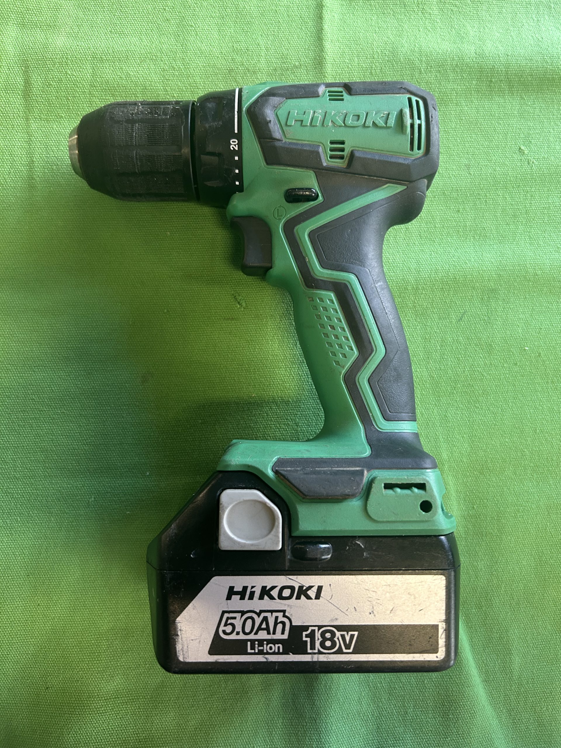 Hikoki DS18DD akkus fúró-csavarozó akkumulátorral 5.0Ah, kiemelt kép