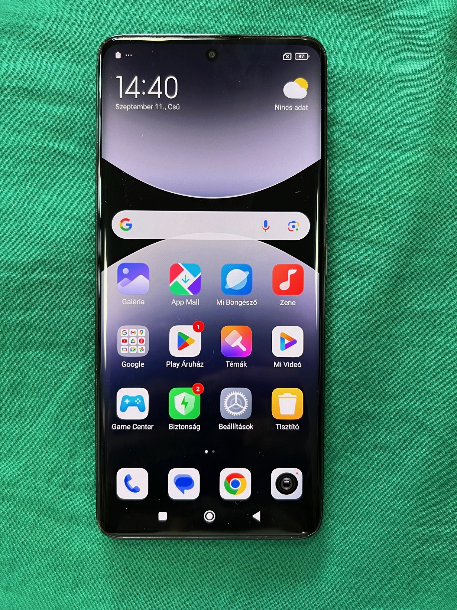 Xiaomi Note 14 Pro 5G 8/256Gb dual sim mobiltelefon, kiemelt kép
