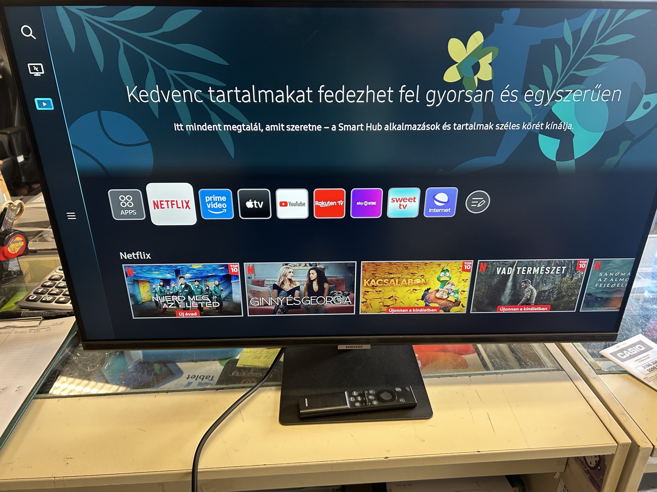 Samsung okosmonitor S32BM500EU Smart M5 Monitor, kiemelt kép