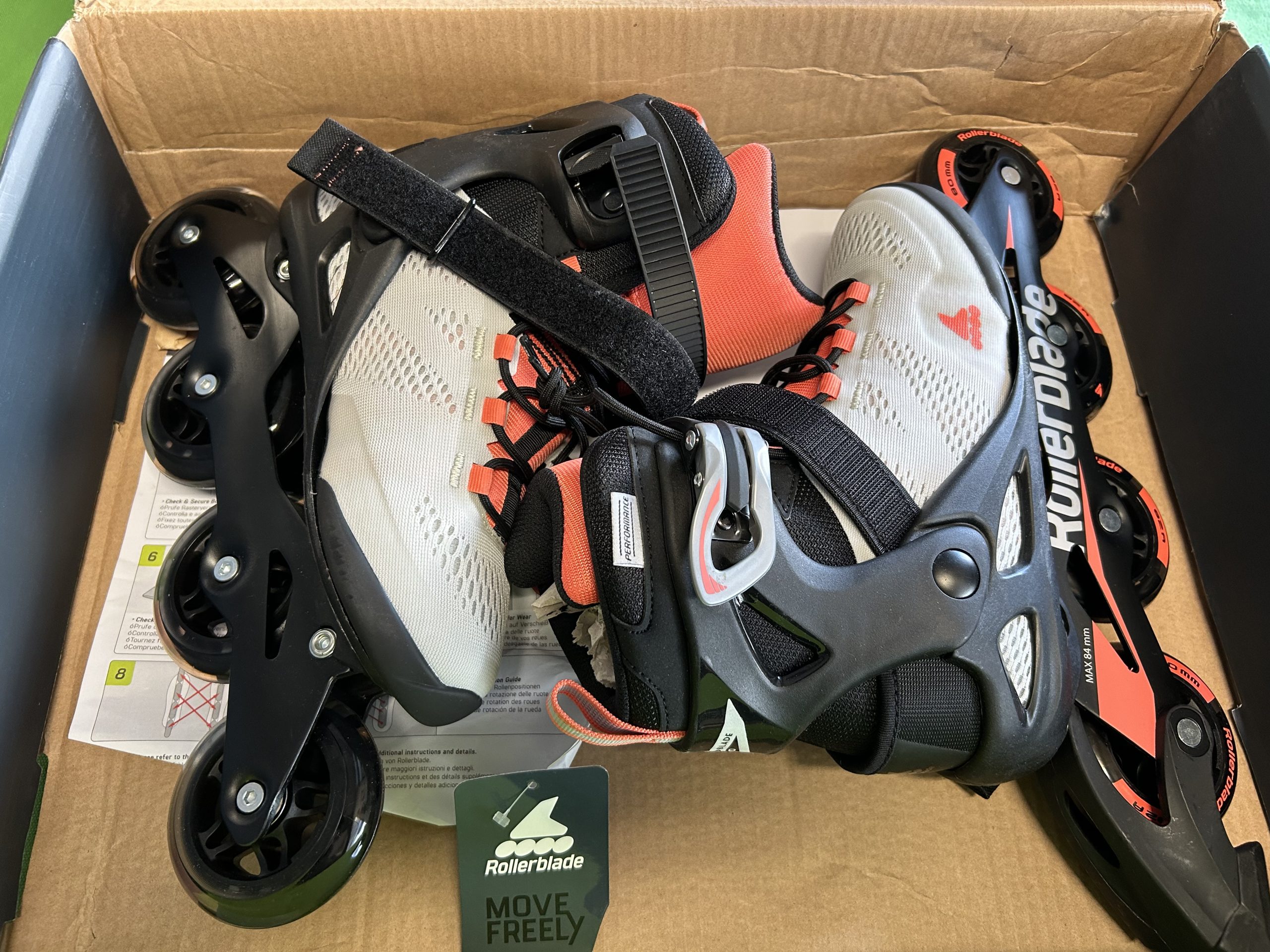 ÚJ! Rollerblade macroblade 80w 38-as női görkorcsolya, kiemelt kép