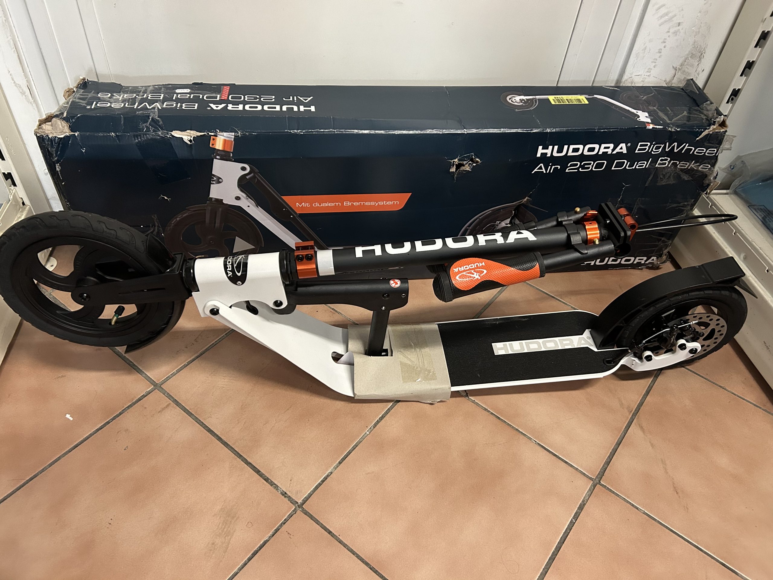 Új Hudora Big Wheel Air 230 Dual Brake roller, kiemelt kép