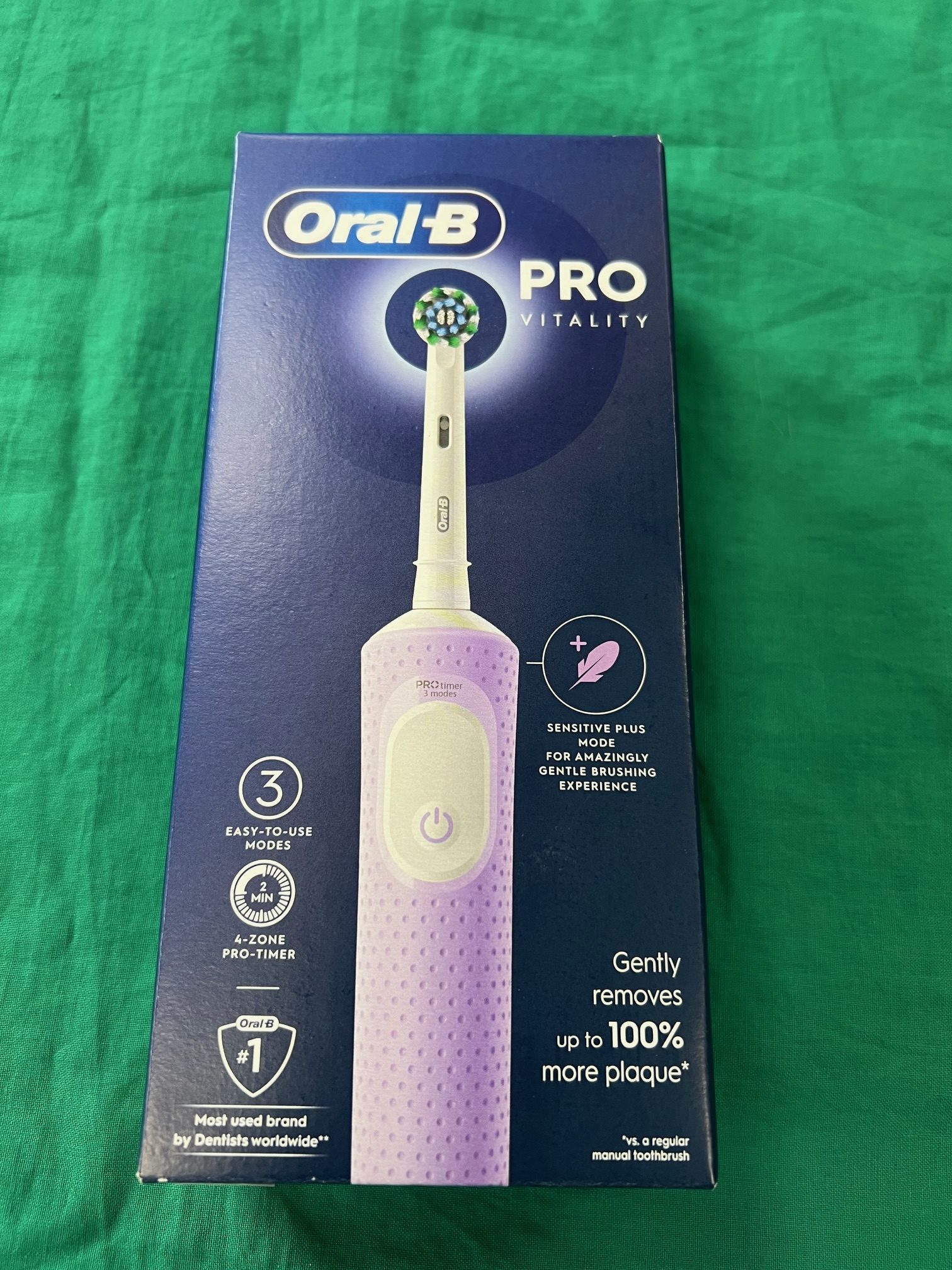 ÚJ! Elektromos fogkefe ORAL-B 80367625 Vitality Pro Protect X Clean, kiemelt kép