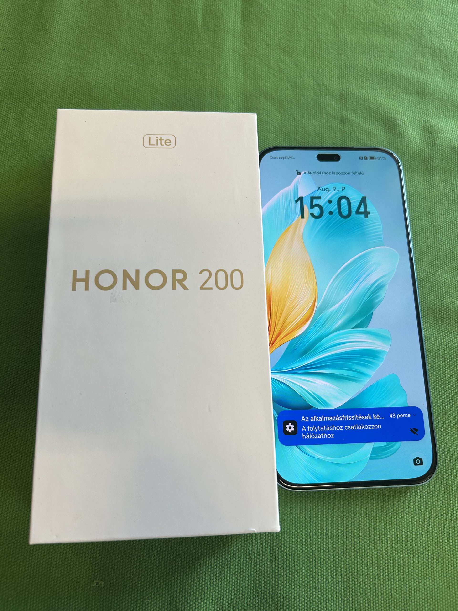 Honor 200lite mobiltelefon 8/256, kiemelt kép
