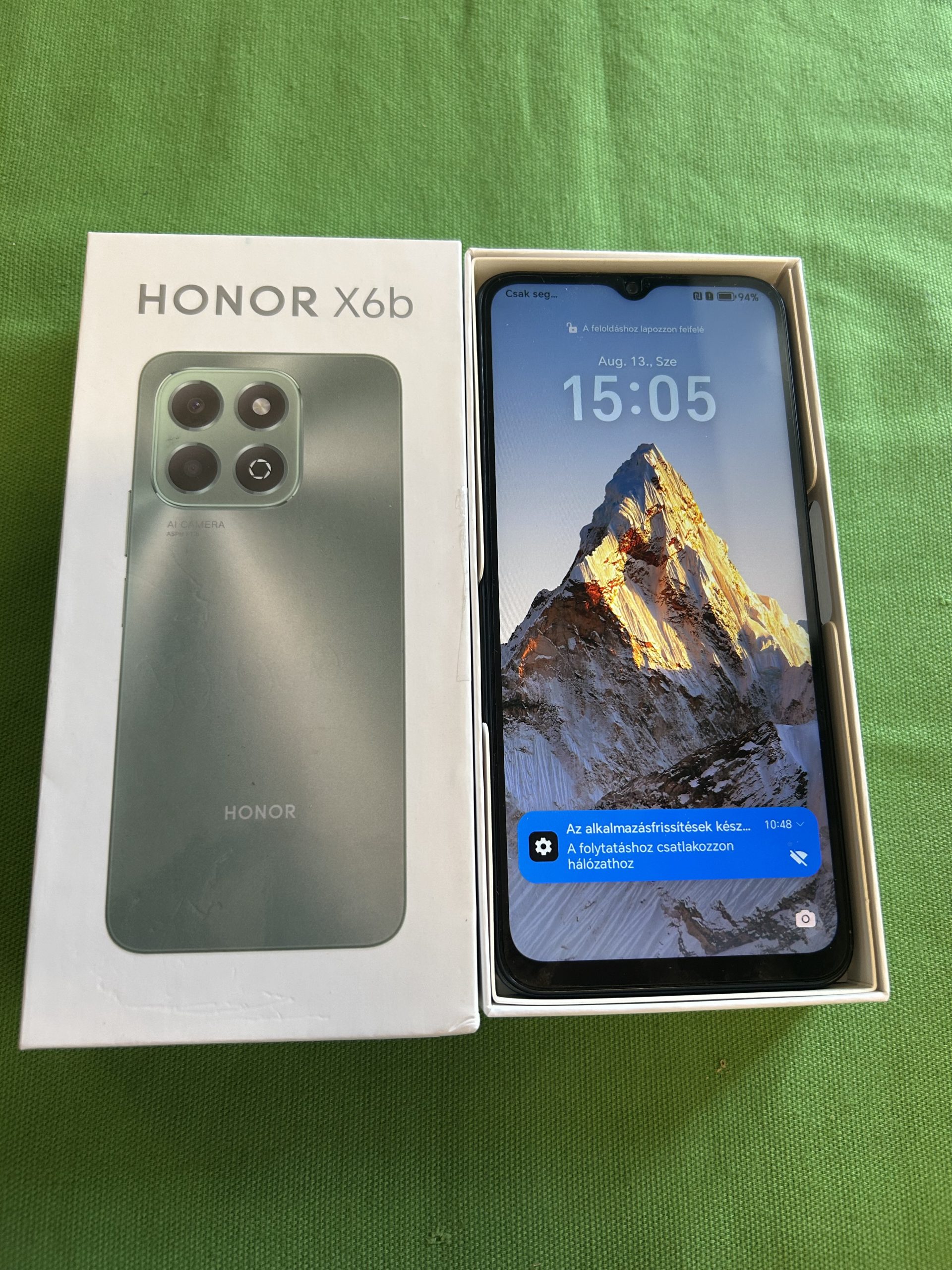 HONOR x6b mobiltelefon, kiemelt kép