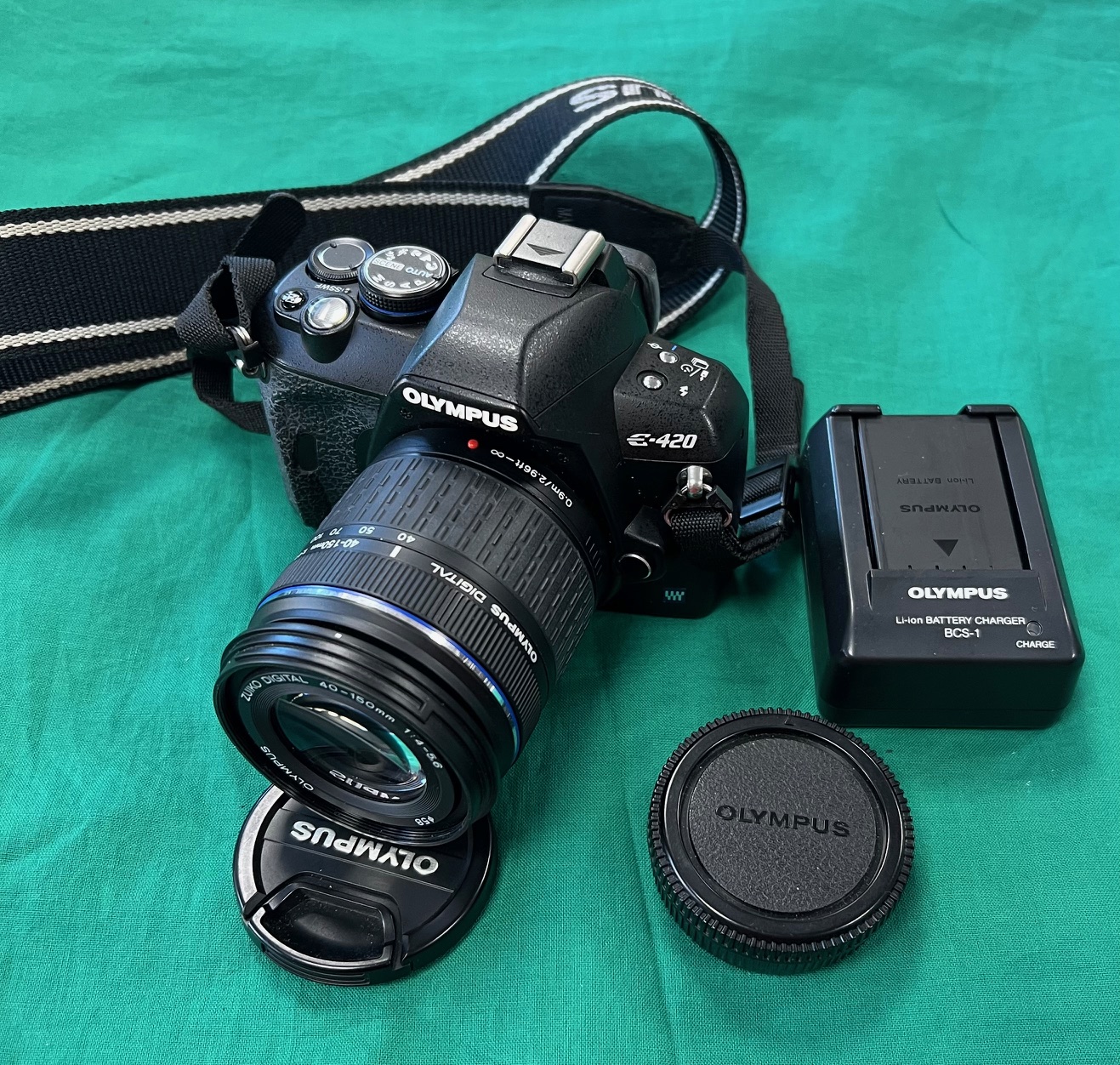 Olympus Tükörreflexes (DSLR) fényképező, D-SLR E-420 + objektív, kiemelt kép