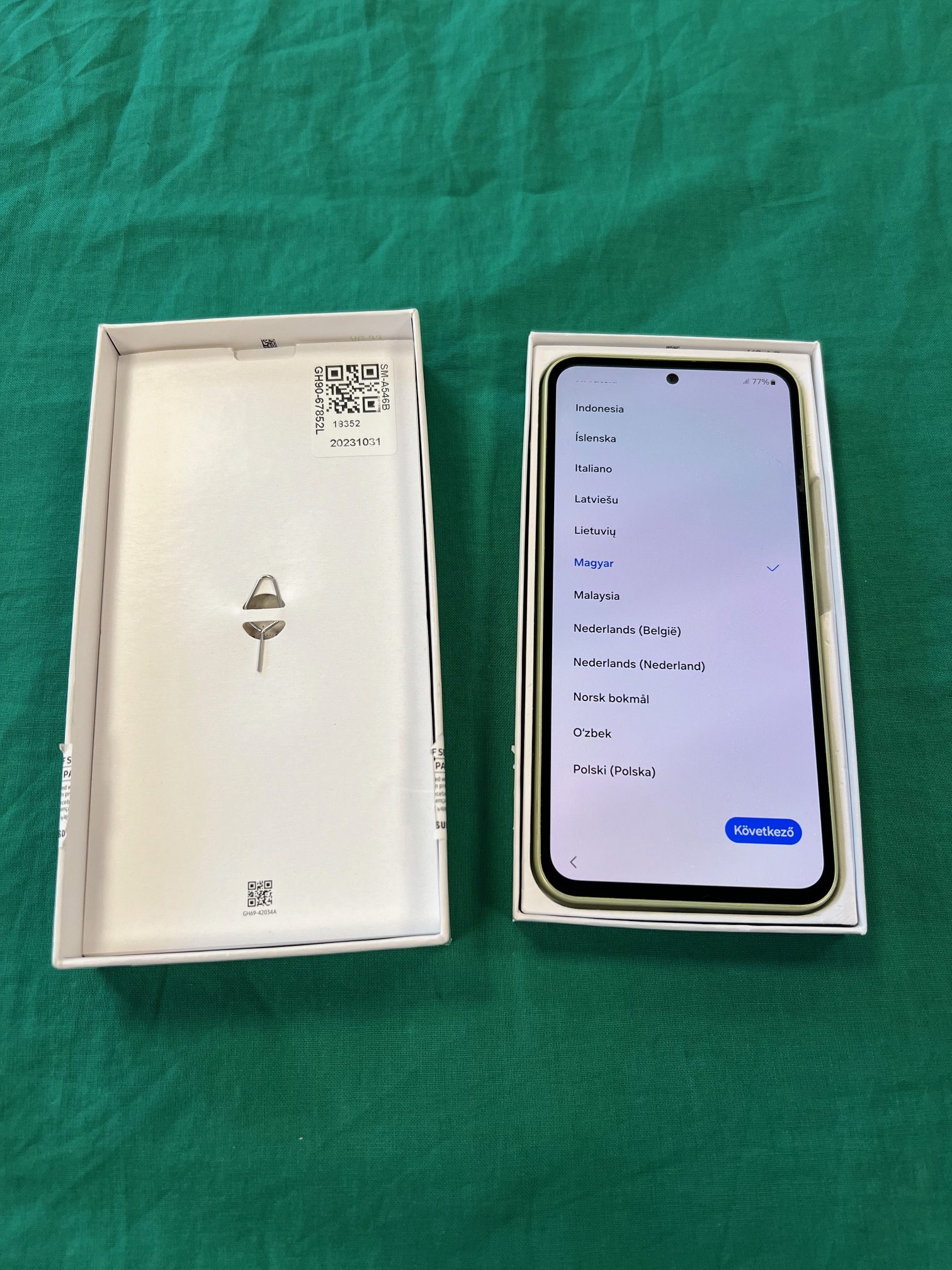 Samsung A54 5G mobiltelefon 8/128GB, kiemelt kép