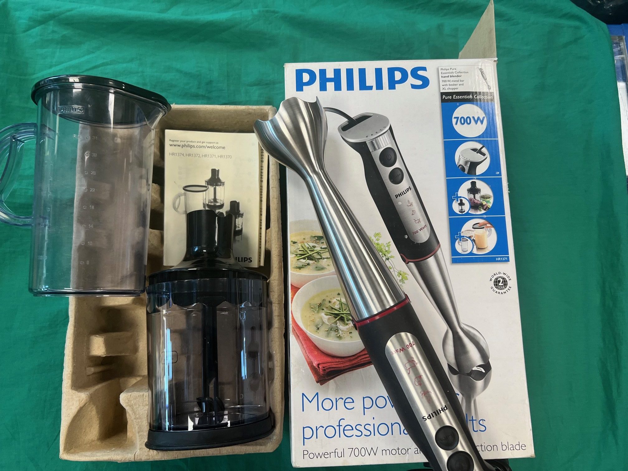 Botmixer Philips HR1371/90, kiemelt kép