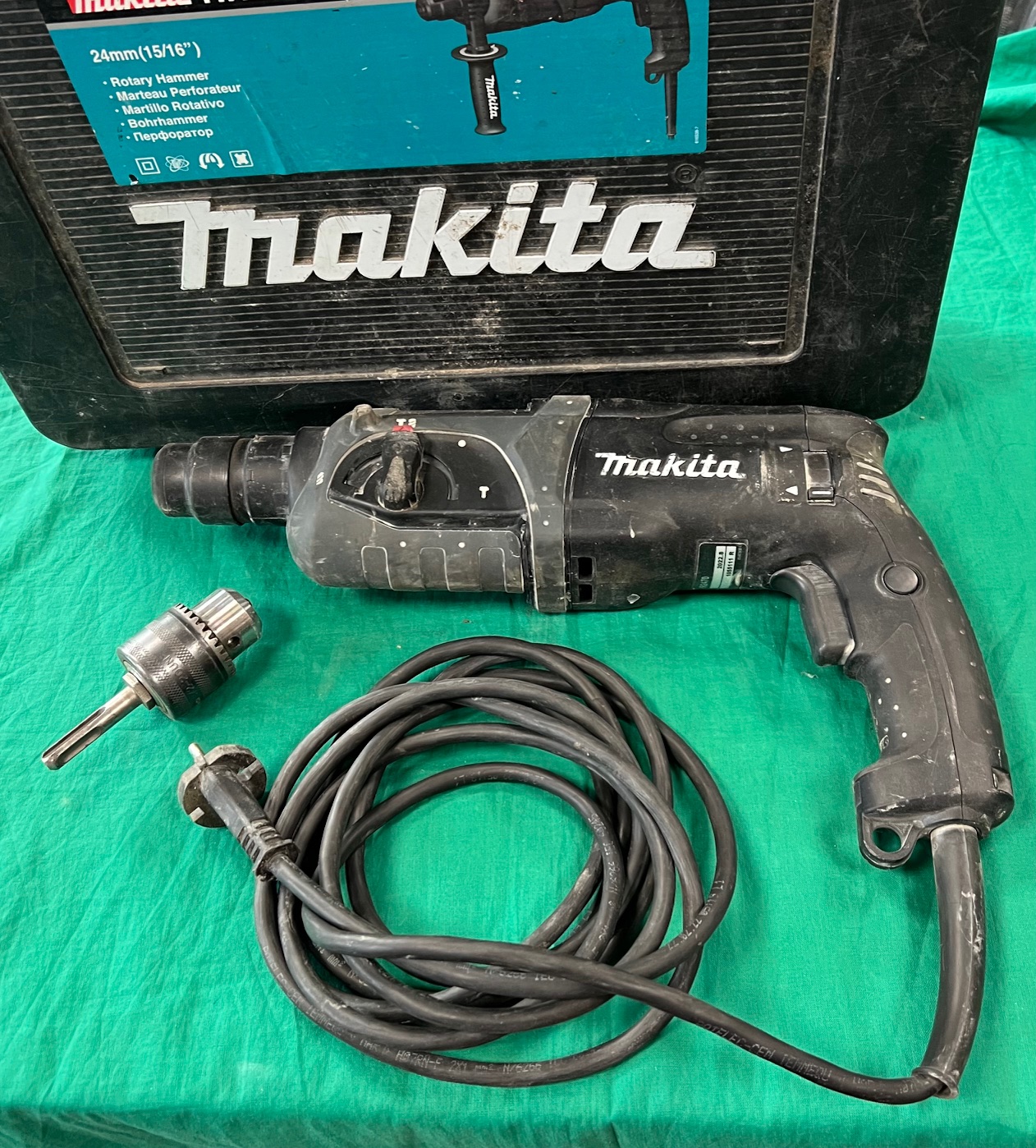 Makita HR2470BX40 780W SDS Fúró-vésőkalapács, kiemelt kép