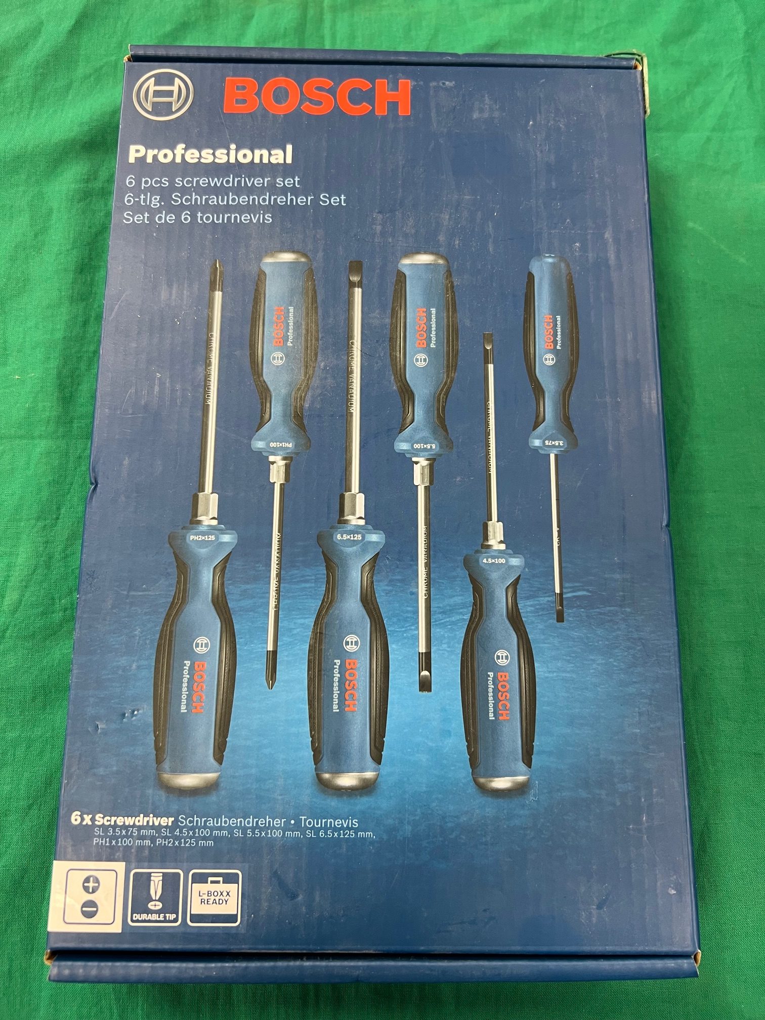 Új Bosch 6db.-os csavarhúzó szett, kiemelt kép