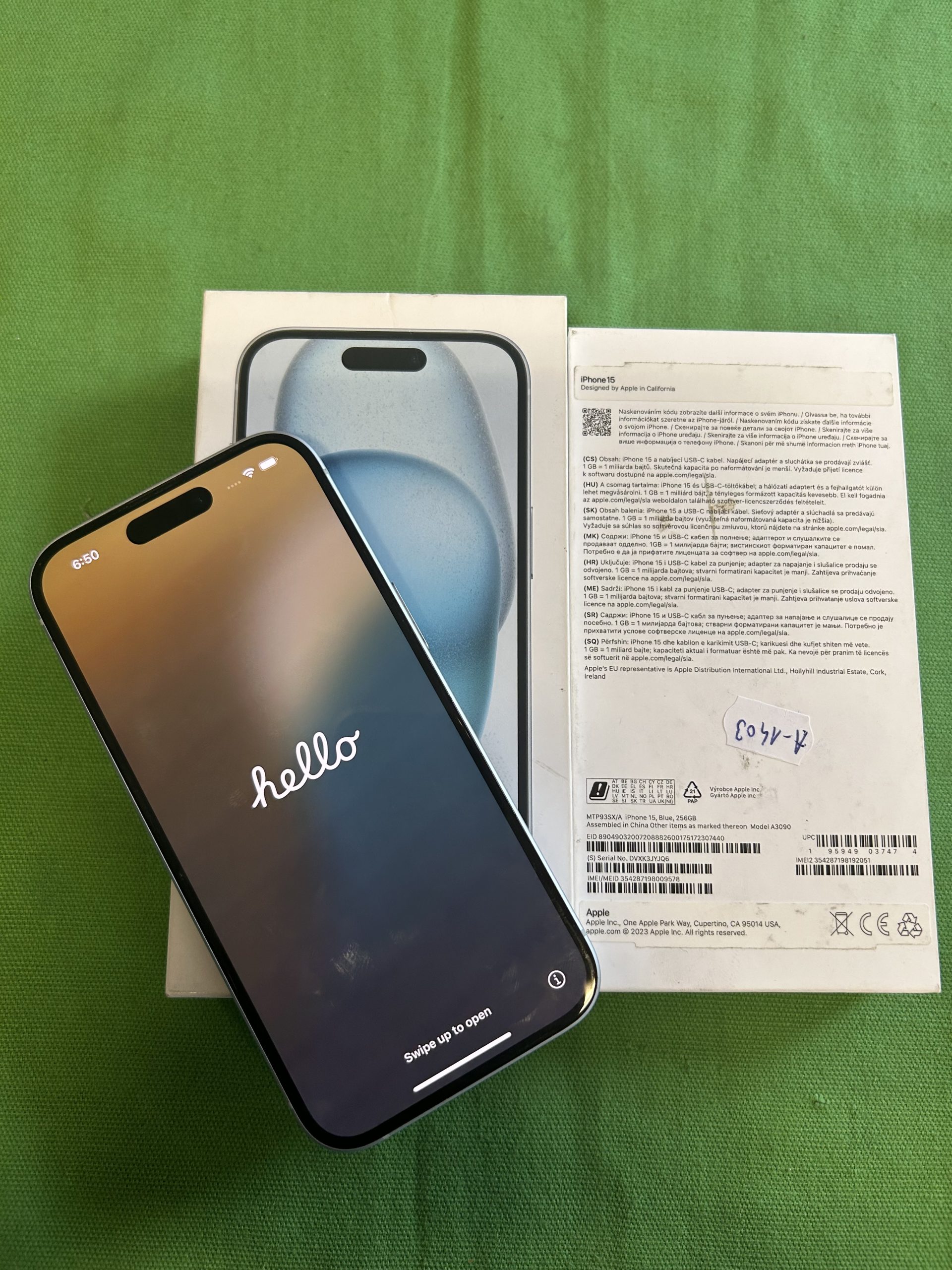iPhone 15 256 GB MOBILTELEFON, kiemelt kép
