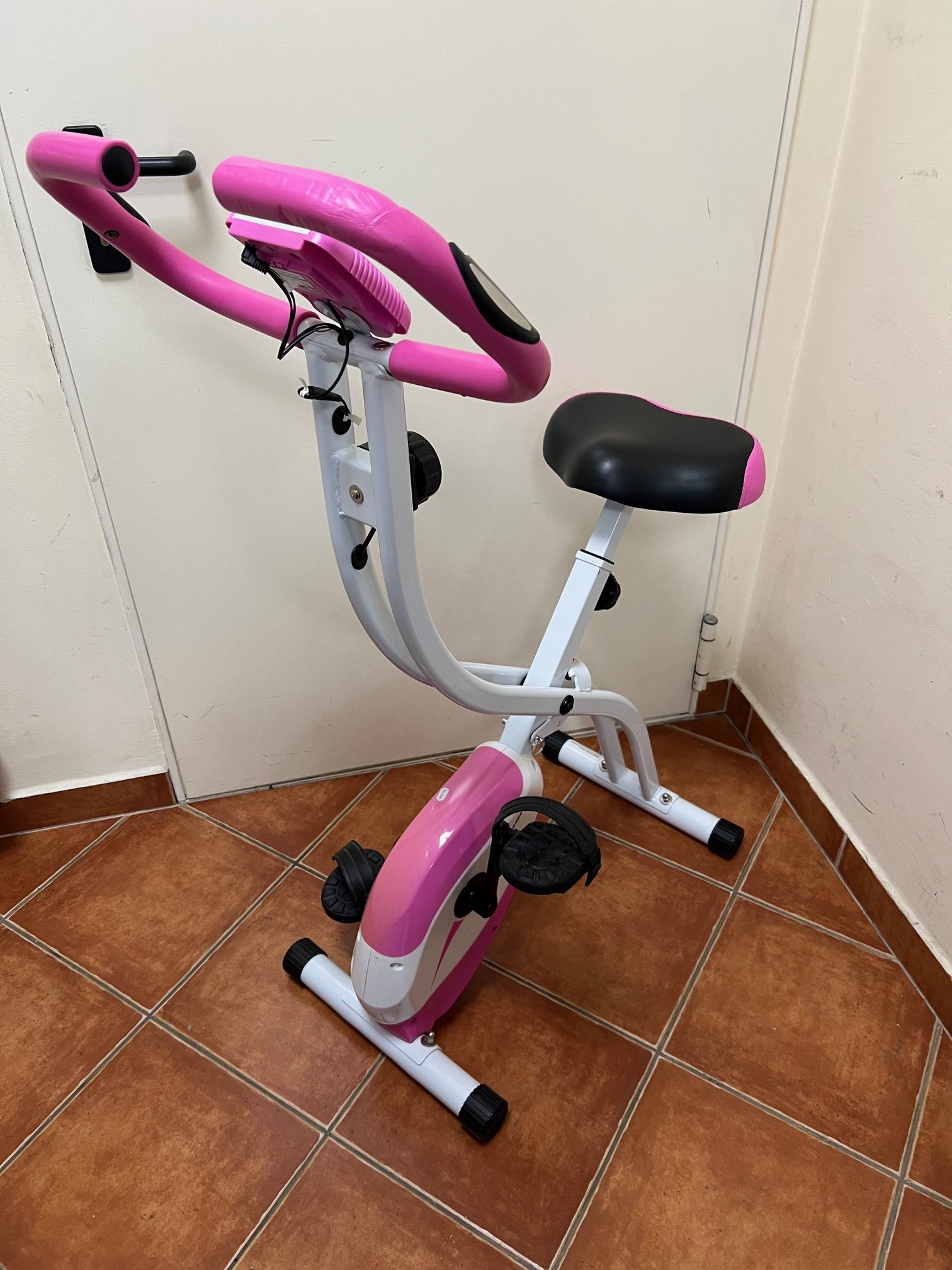 Új! Ultrasport összecsukható fitnesz kerékpár/90 kg teherbírás, kiemelt kép