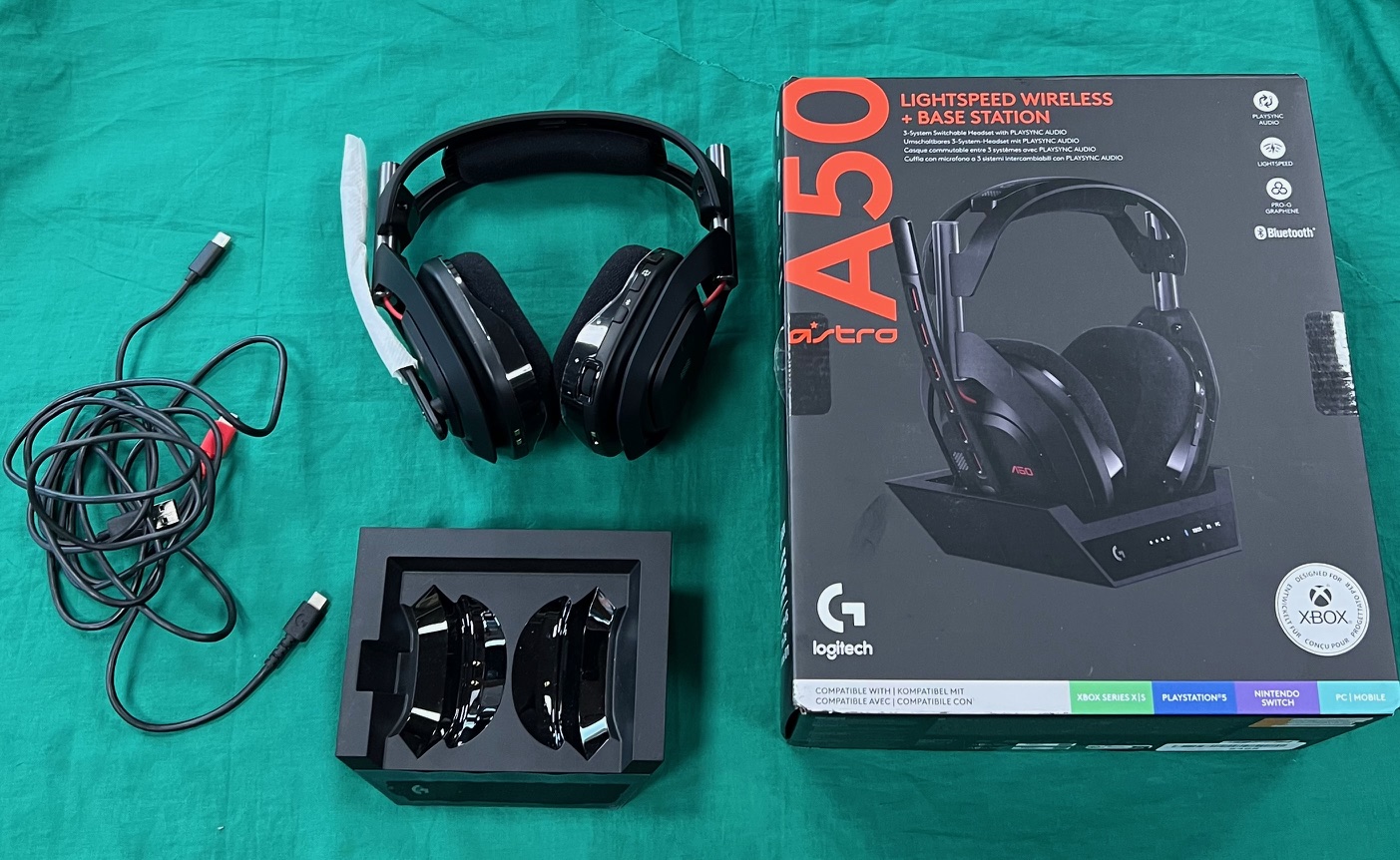 ÚJ ASTRO A50 5th gen LIGHTSPEED WIRELESS HEADSET + BASE STATION fejhallgató, kiemelt kép