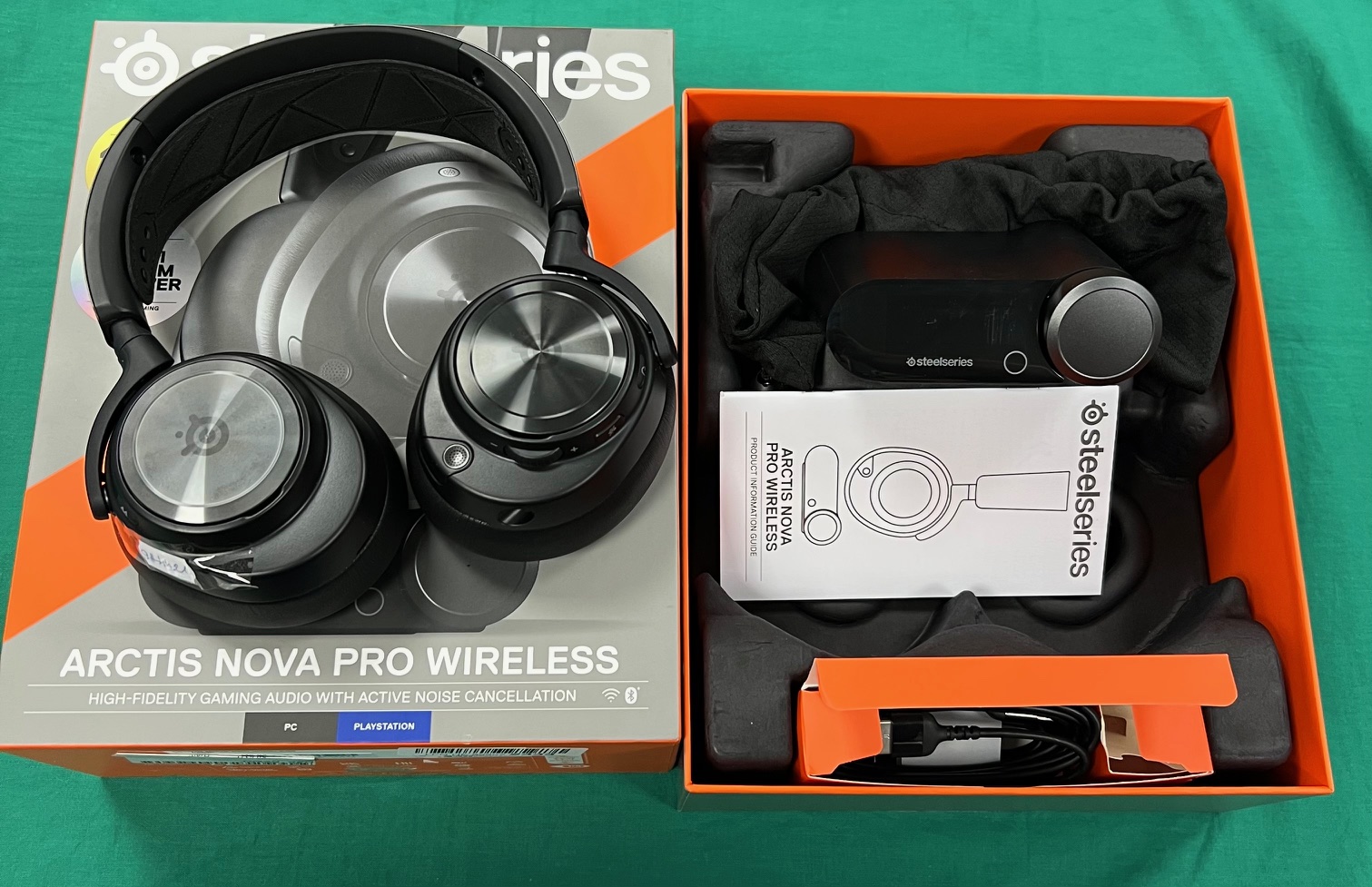 Steelseries Arctis Nova pro vezeték nélküli gamer fejhallgató, kiemelt kép