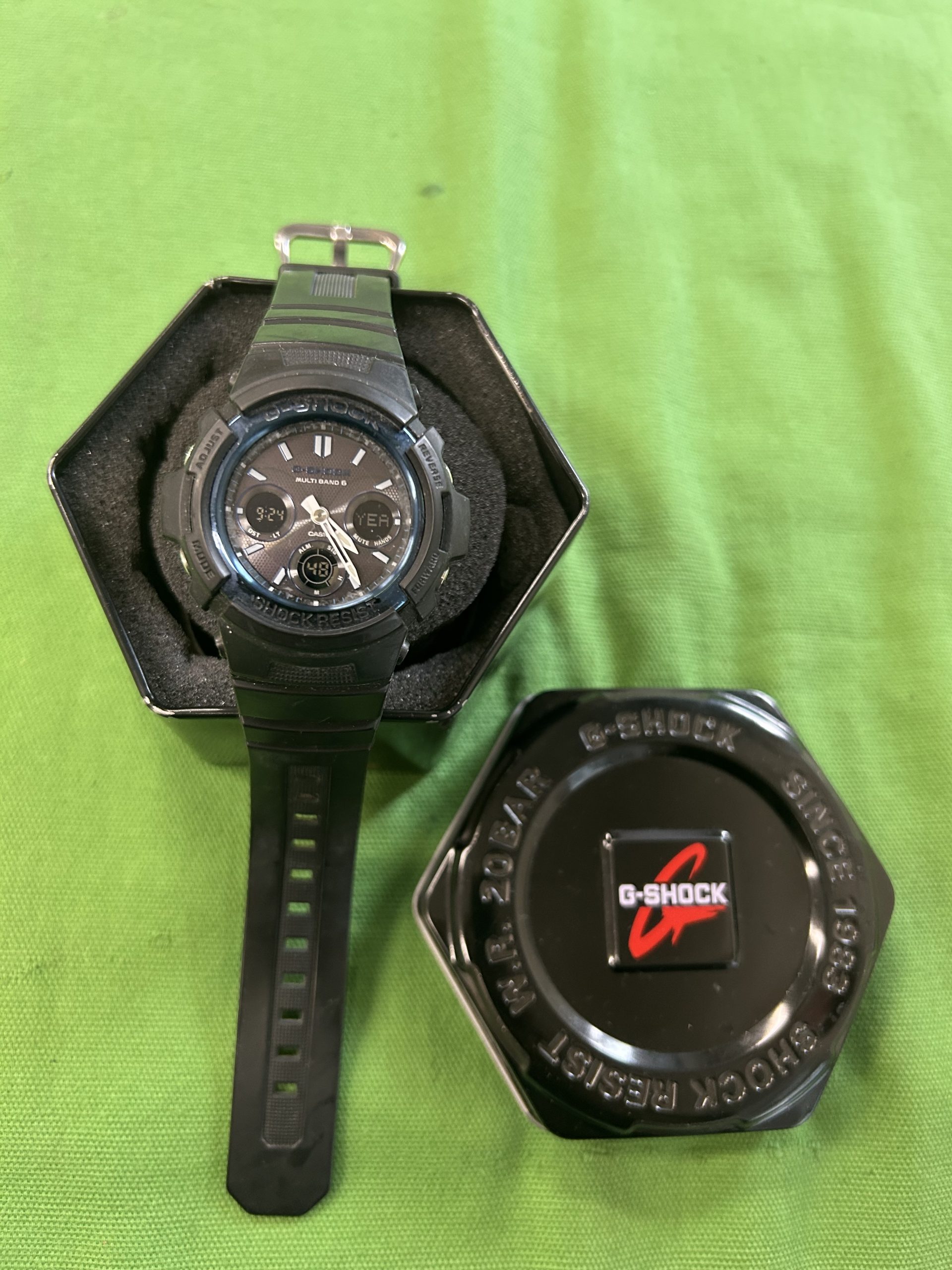 Casio napelemes G-Shock AWG-M100a karóra, kiemelt kép