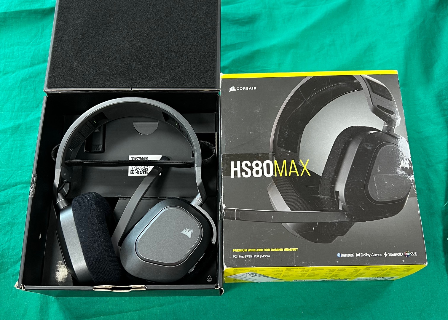 Corsair Gamer Fejhallgató HS80 MAX (CA-9011295/6-EU), kiemelt kép