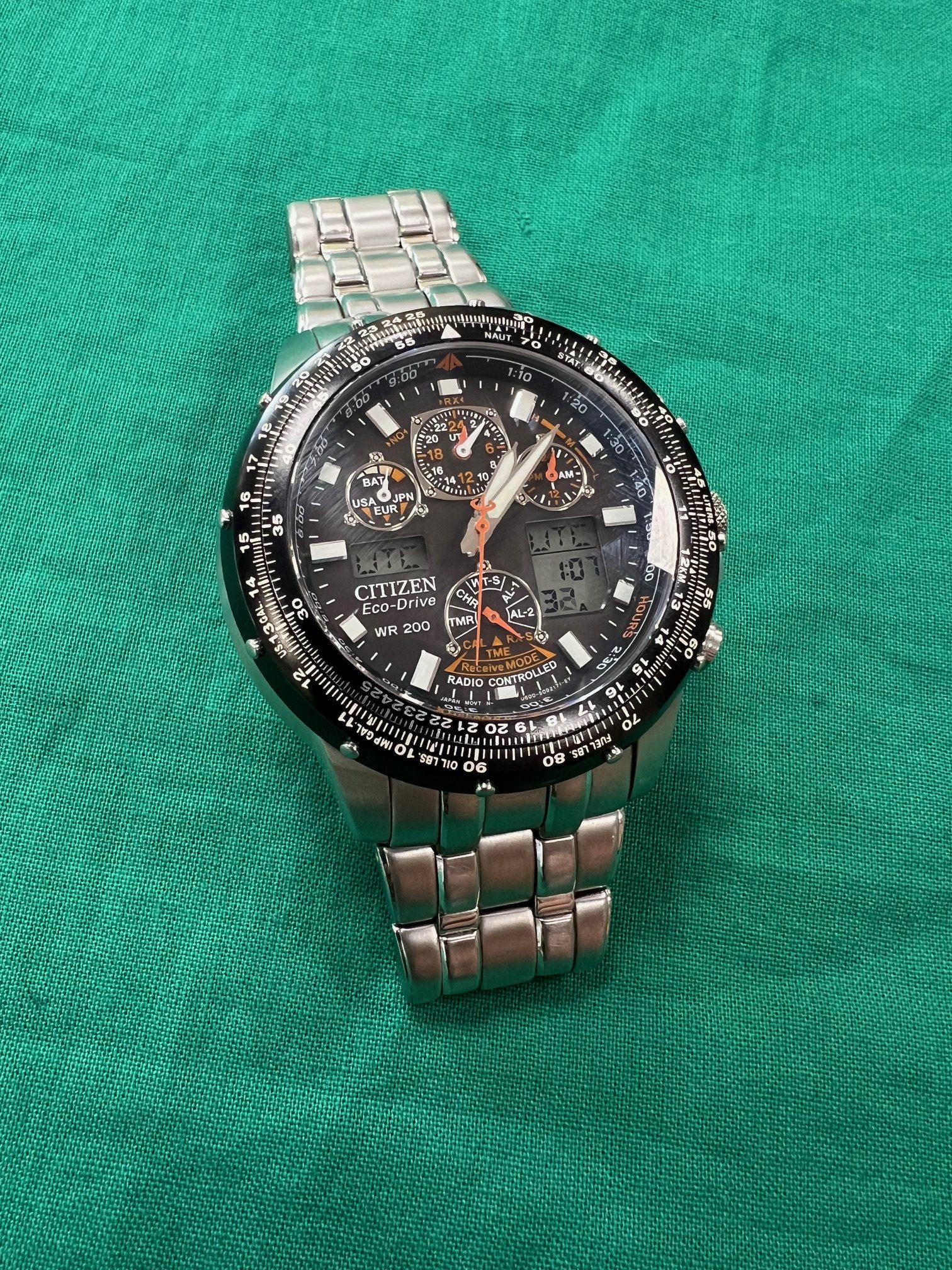 Citizen GN-4W-S-12G férfi karóra, kiemelt kép
