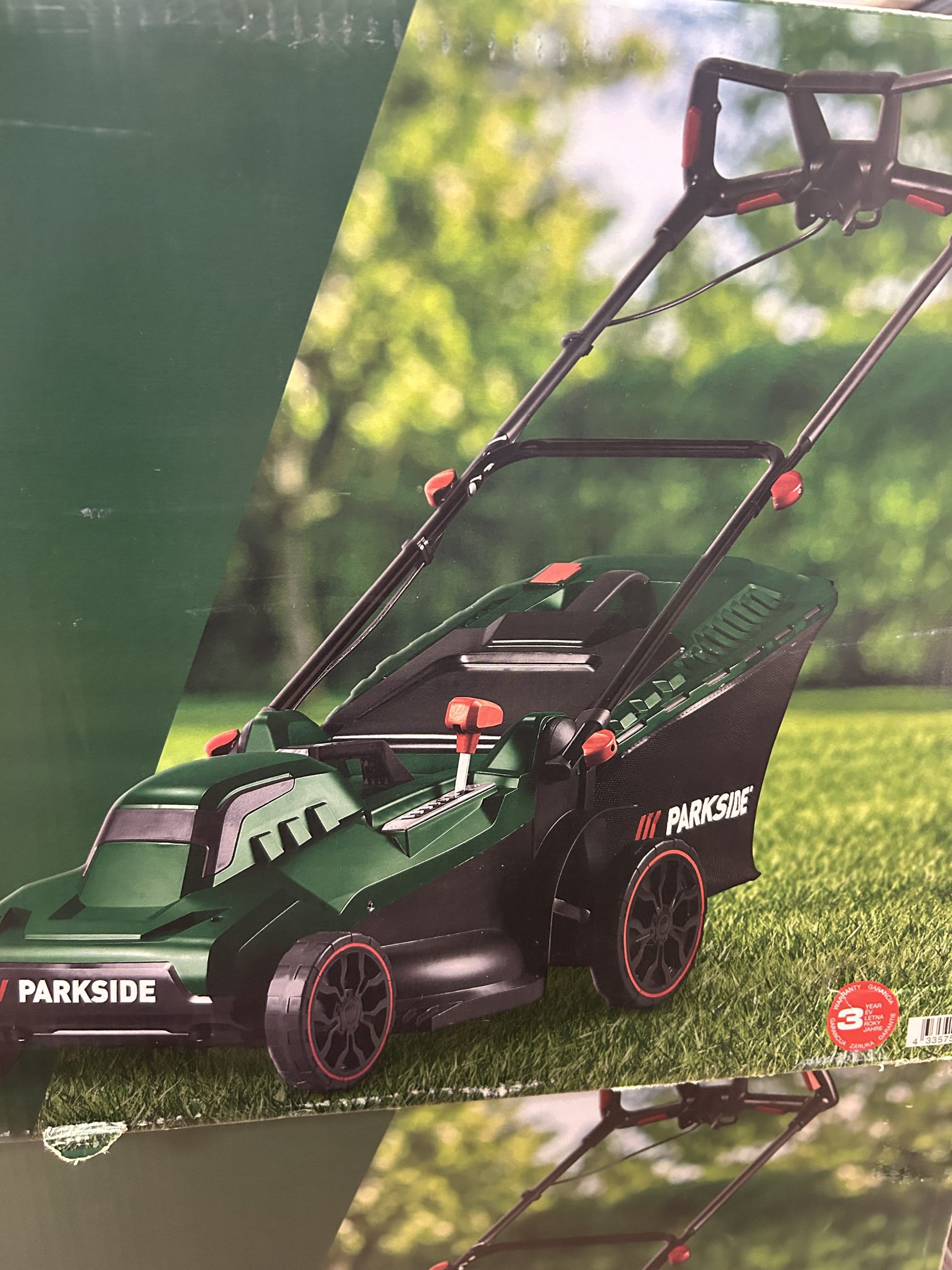 ÚJ! PARKSIDE PRM 1800 C3 fűnyíró, kiemelt kép