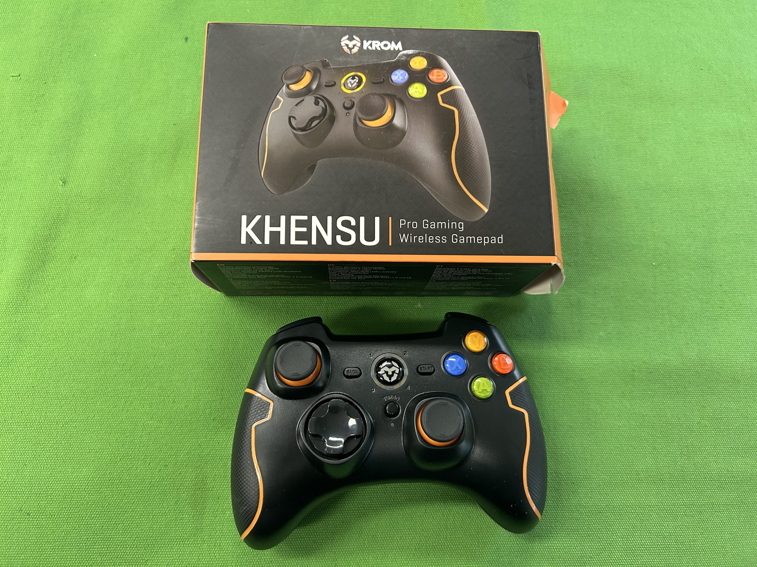 ÚJ KHENSU PRO GAMING VEZETÉK NÉLKÜLI JÁTÉKVEZÉRLŐ PC-hez, kiemelt kép