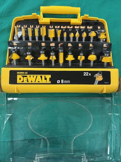 Dewalt felső maró kés szett DR9994-QZ, kiemelt kép