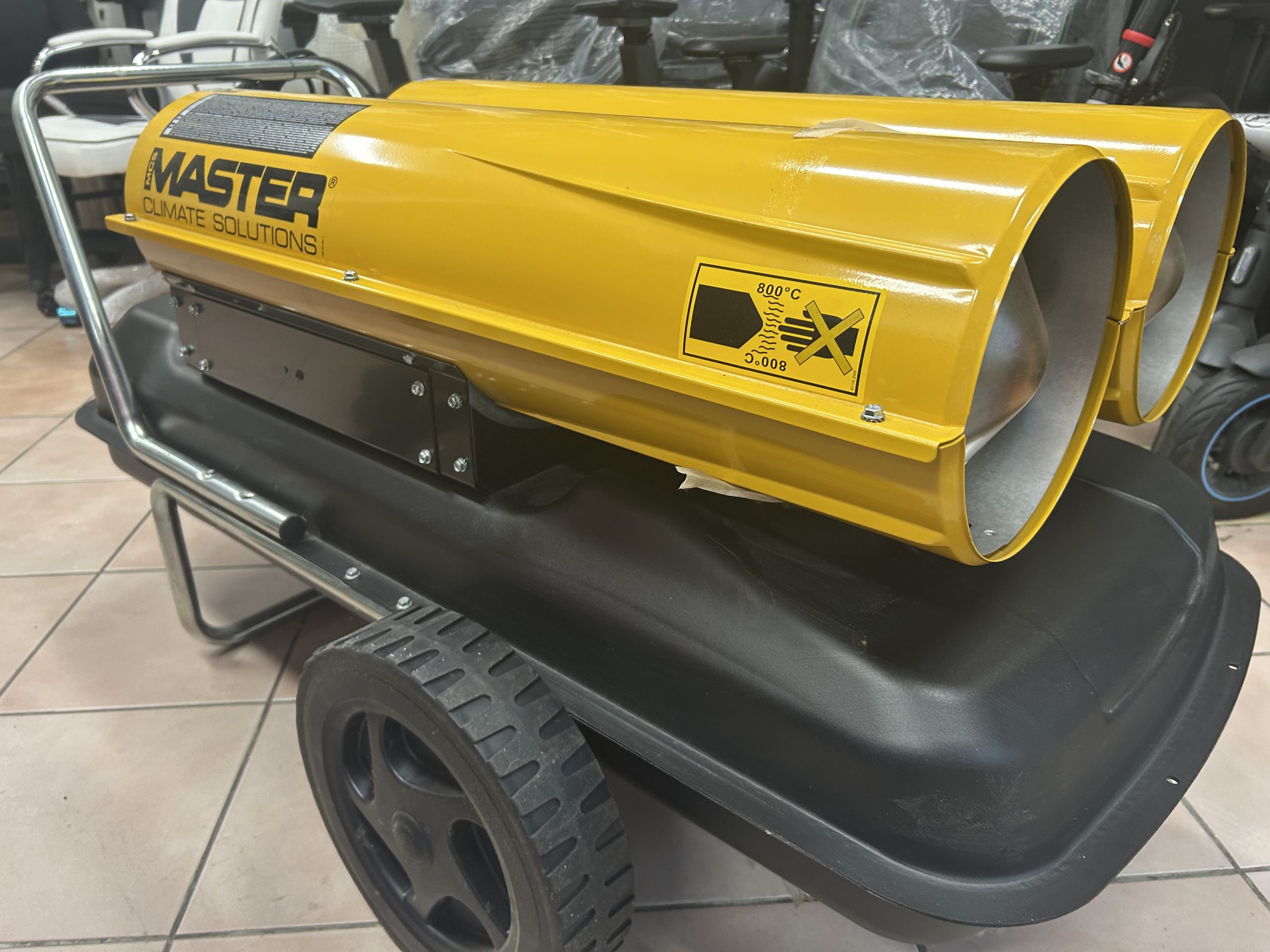 Új Gázolajos Hőlégfúvó, Bruttó ÁR, MASTER B300 - 88kW, kiemelt kép