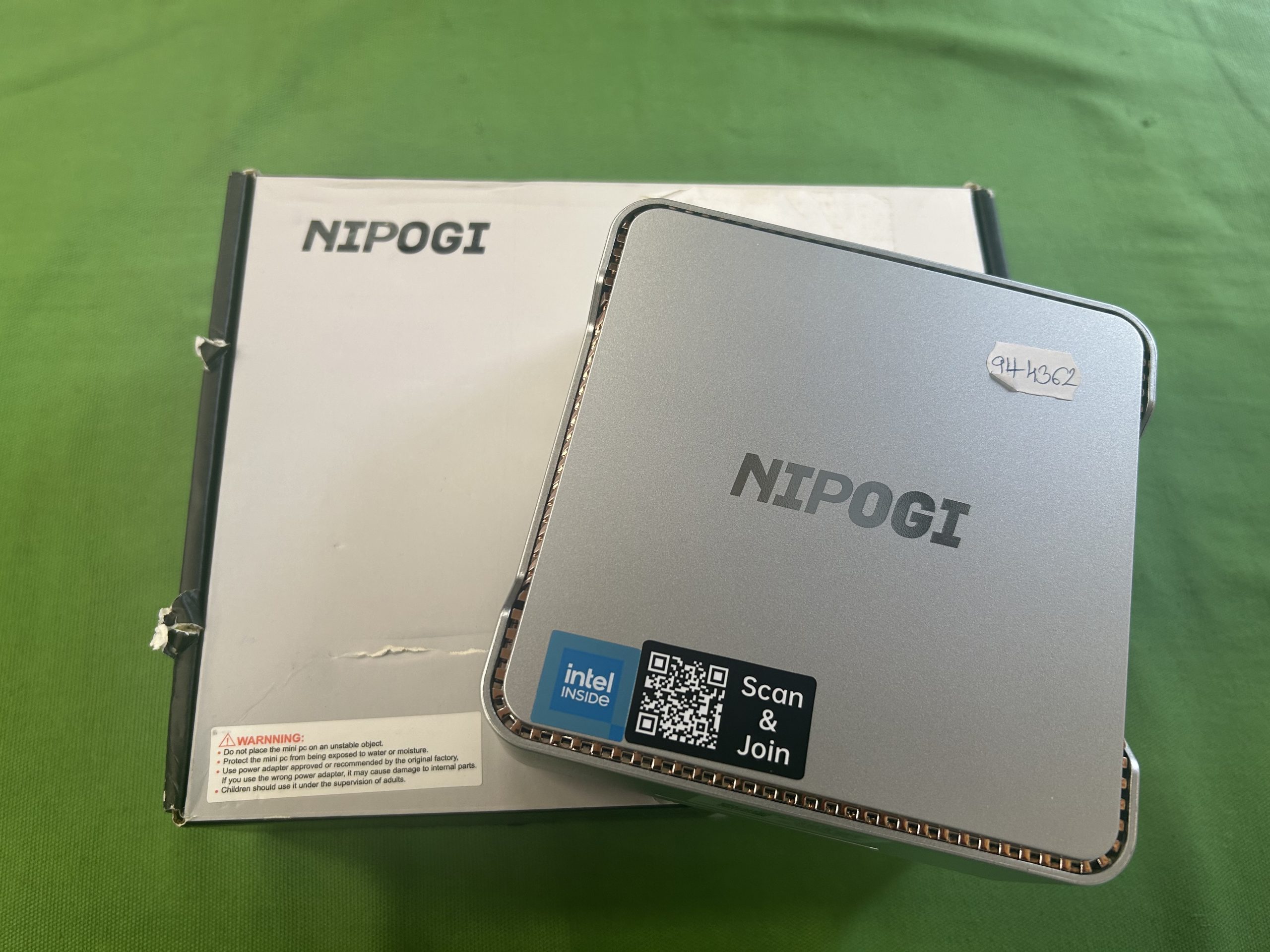 ÚJ Nipogi MINI PC gk3plus, kiemelt kép