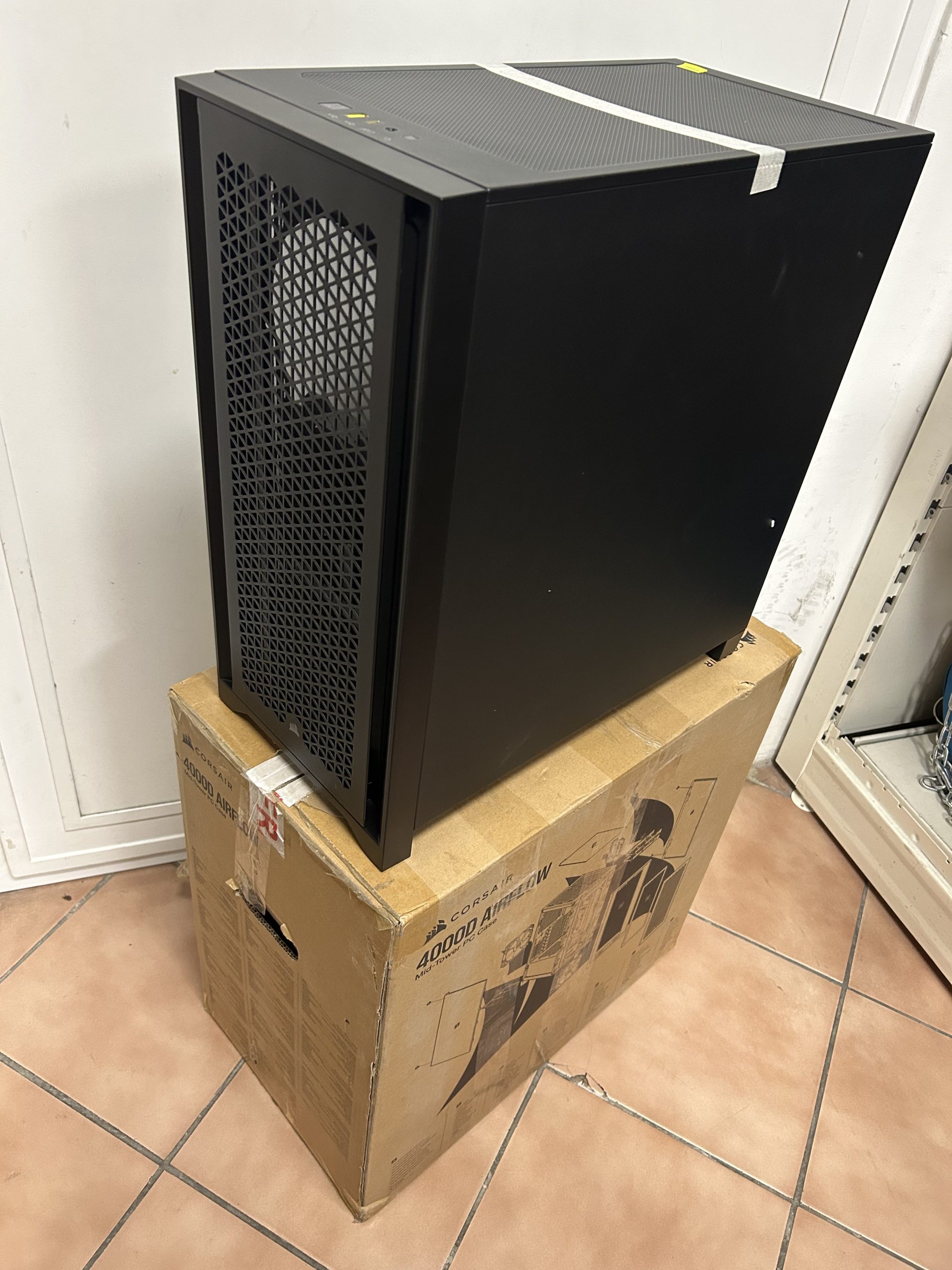 ÚJ Corsair 4000d Airflow pc ház, számítógép ház, kiemelt kép