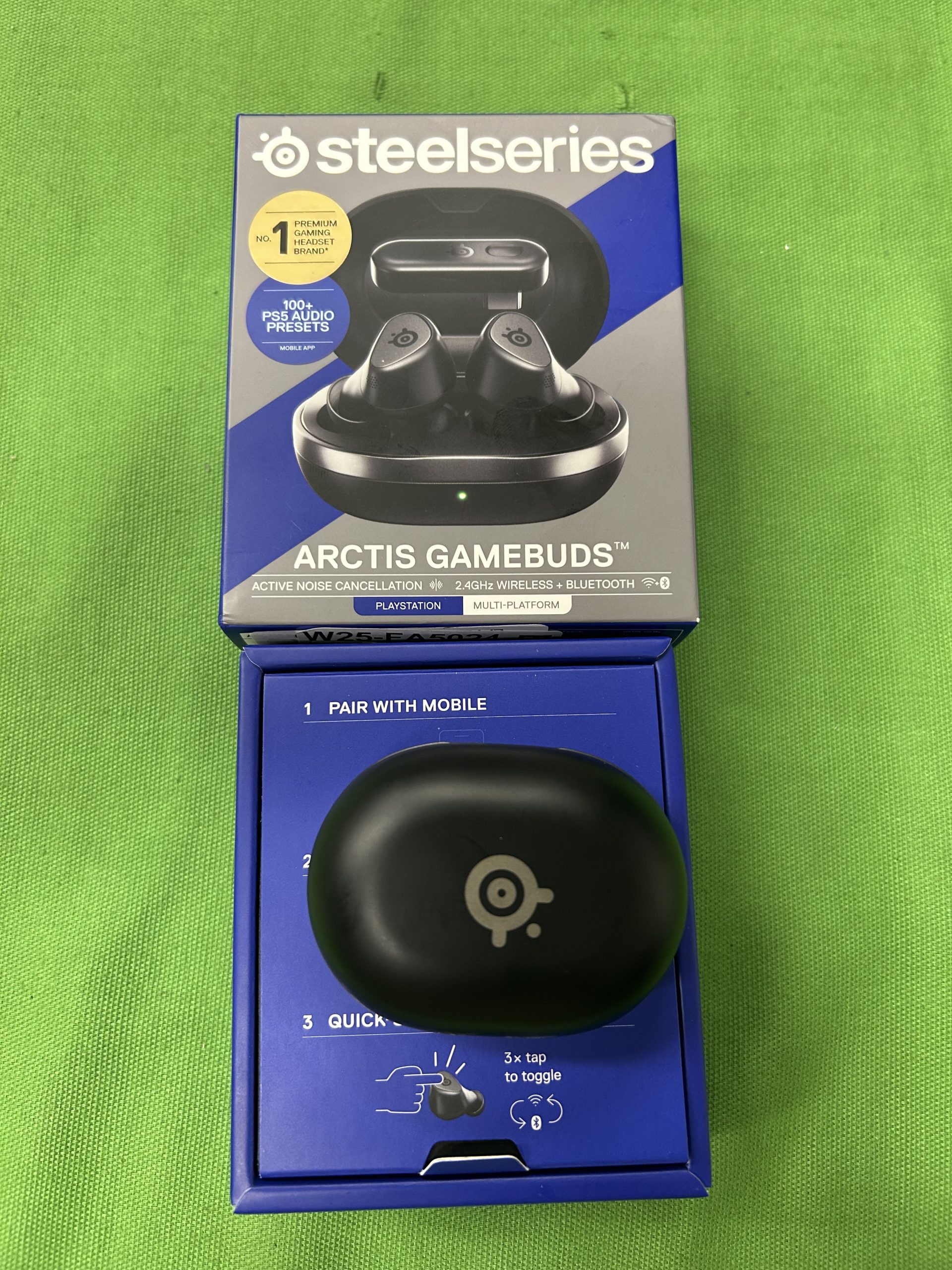 SteelSeries Arctis GameBuds fülhallgató, fekete, kiemelt kép