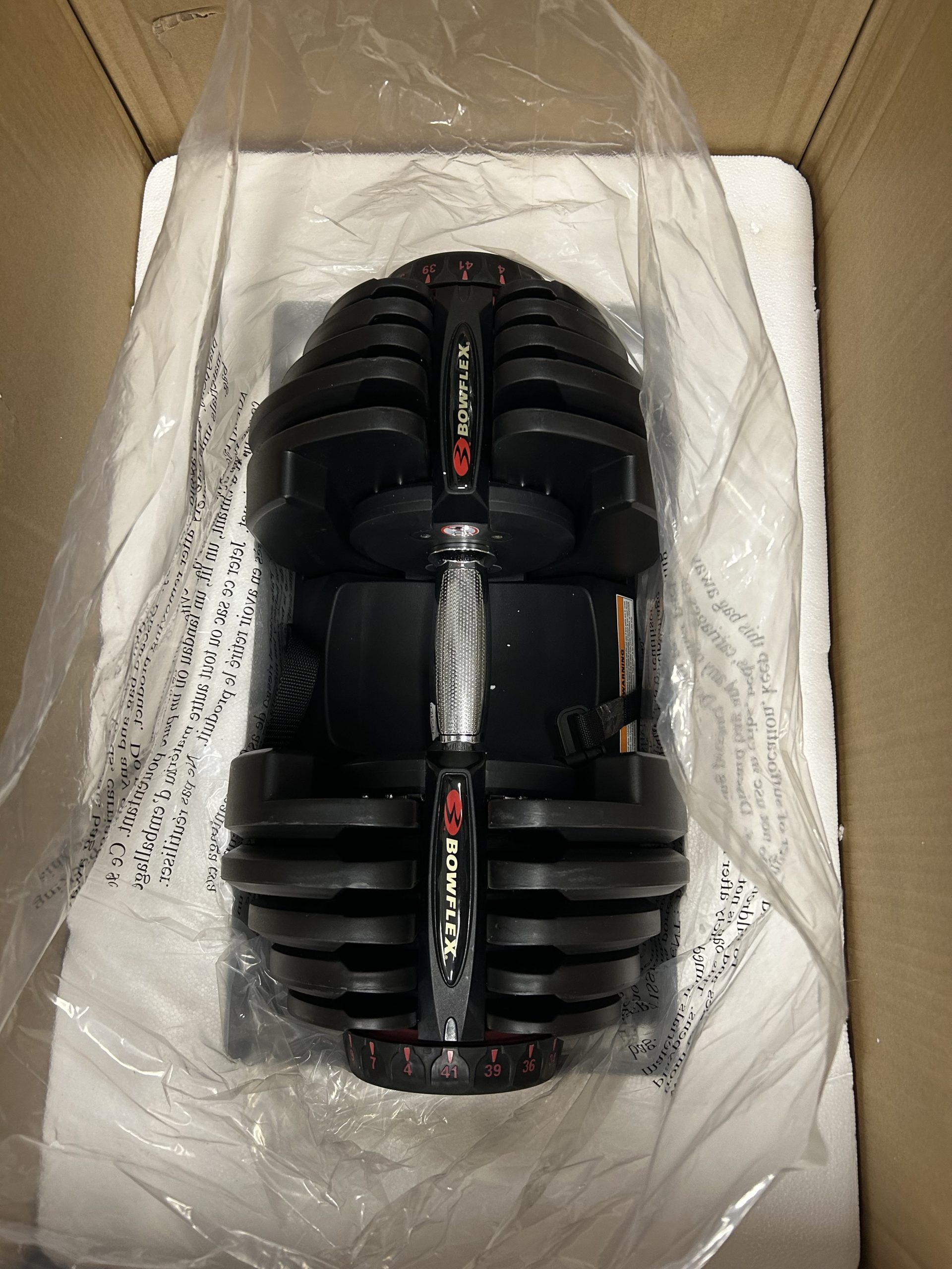 Új Bowflex állítható kézisúlyzó 4-41 kg, kiemelt kép