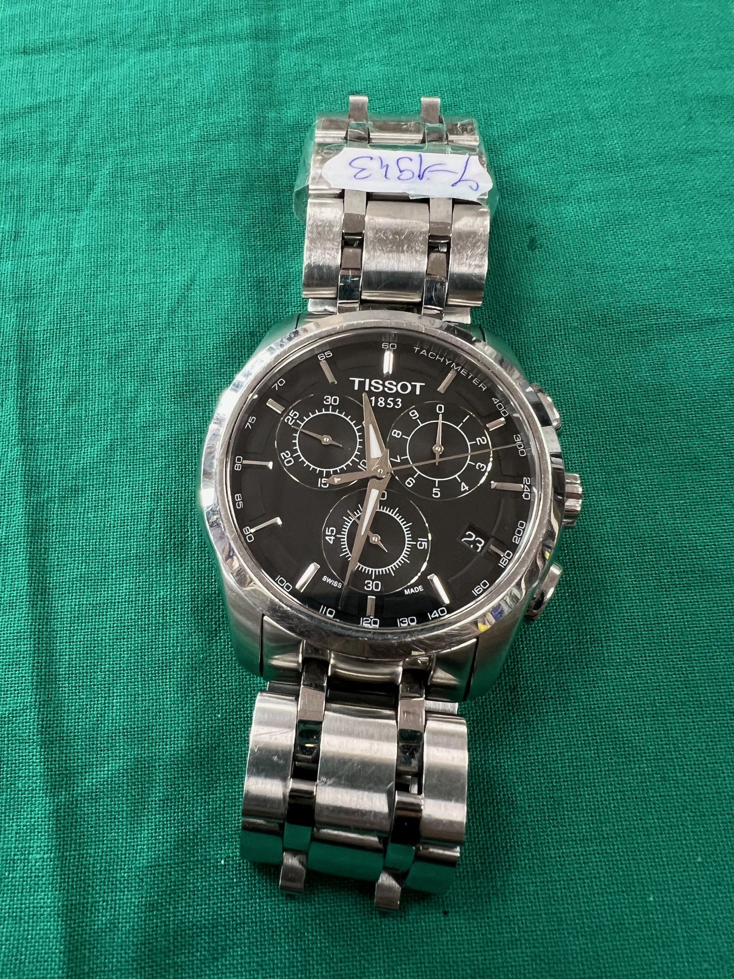 Tissot Couturier 41mm karóra, quartz, ezüst színű, kiemelt kép