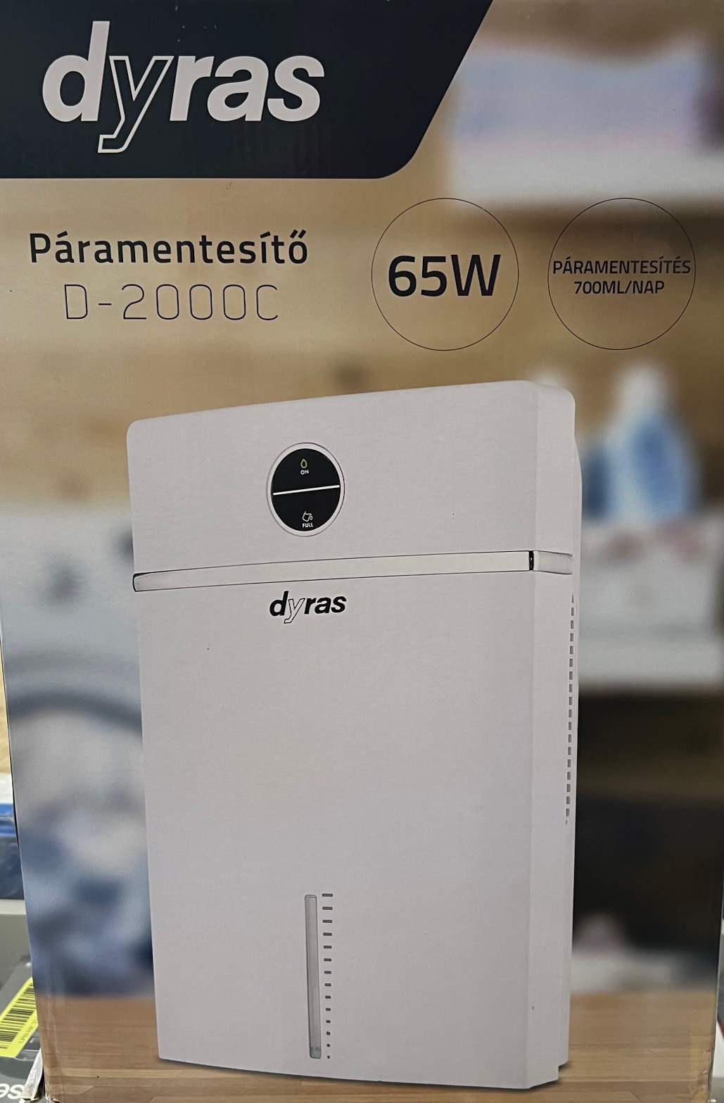 Dyras D-2000C párátlanító, kiemelt kép