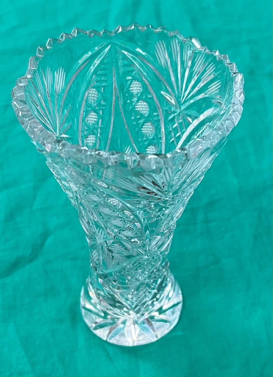 Kristály váza, kiemelt kép