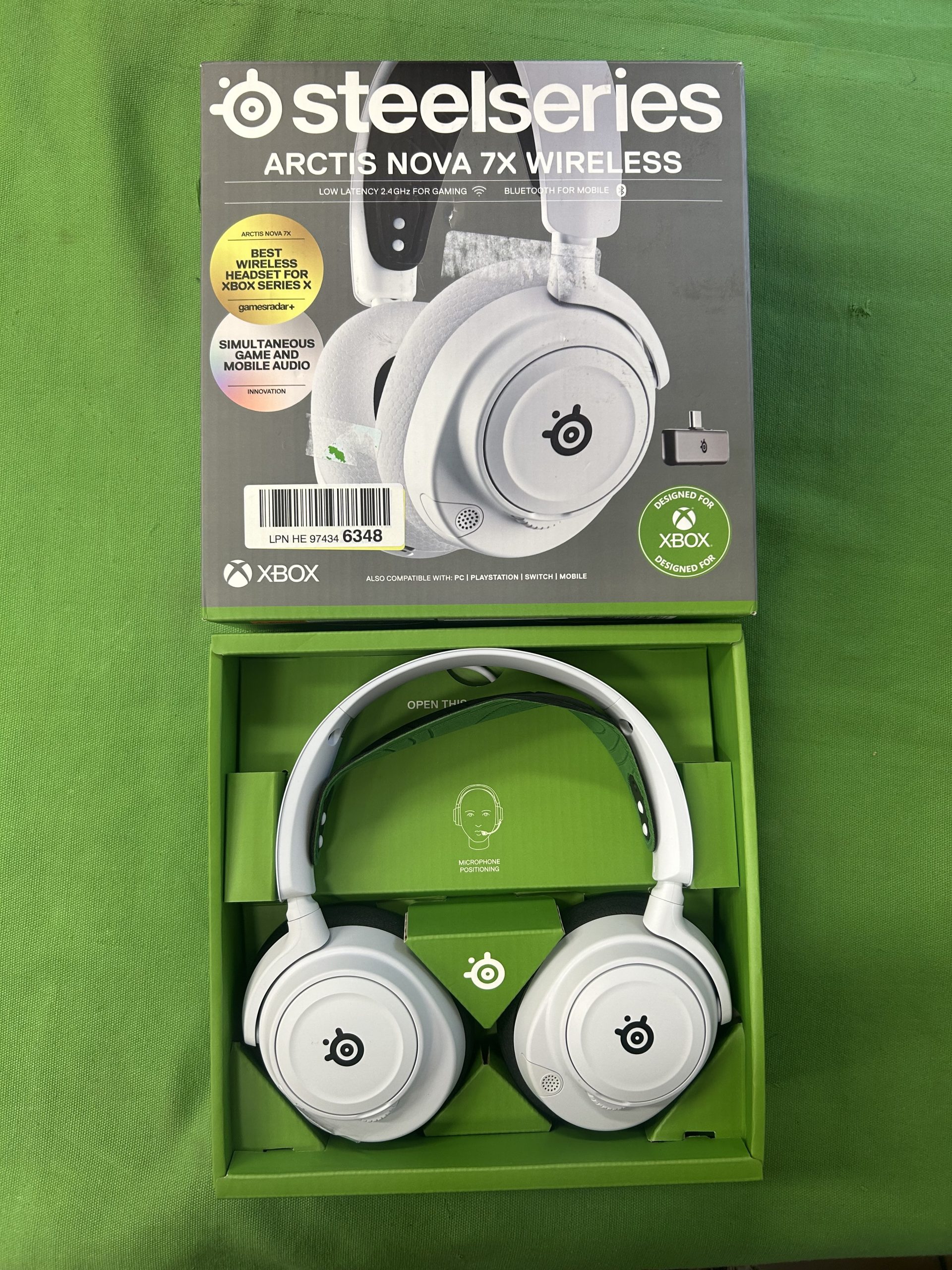 Új! SteelSeries Fejhallgató Arctis Nova 7X (61565/7), kiemelt kép