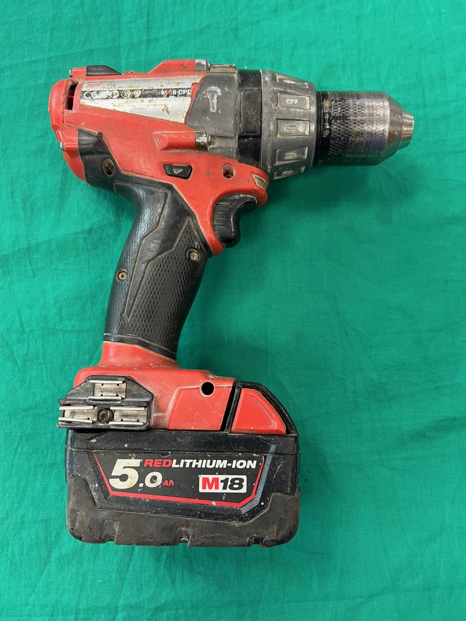 Milwaukee M18-CPD ütvefúró-csavarozó, kiemelt kép