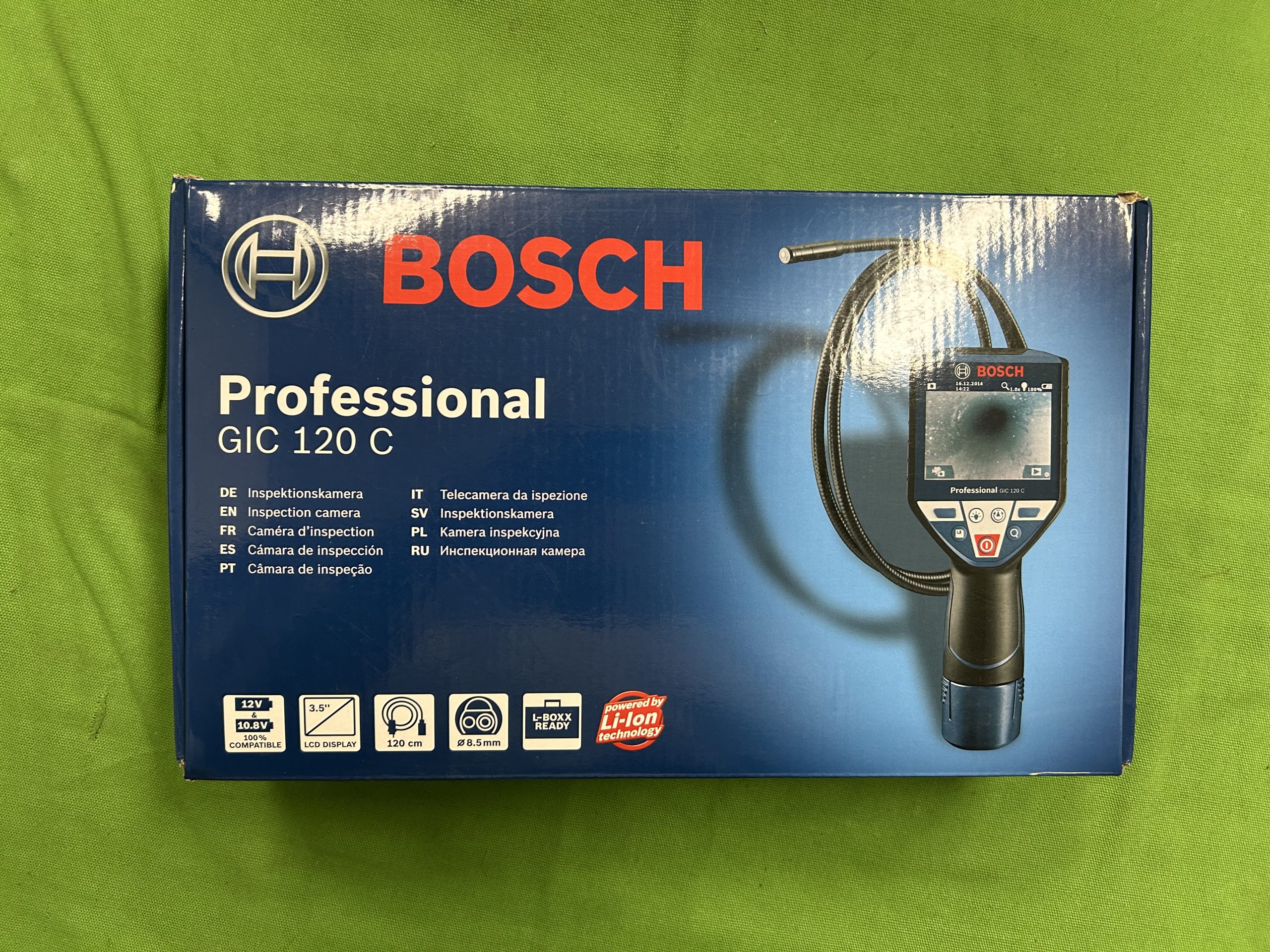 Bosch GIC 120 C vizsgálókamera, endoszkópkamera (0601241201), kiemelt kép
