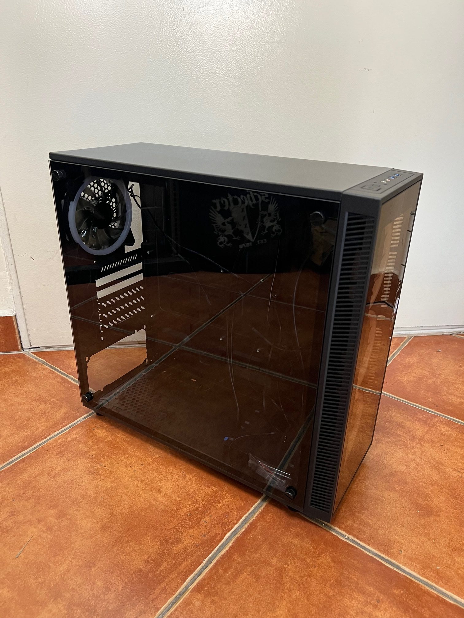 Új Sharkoon TG4 pc számítógép ház, kiemelt kép