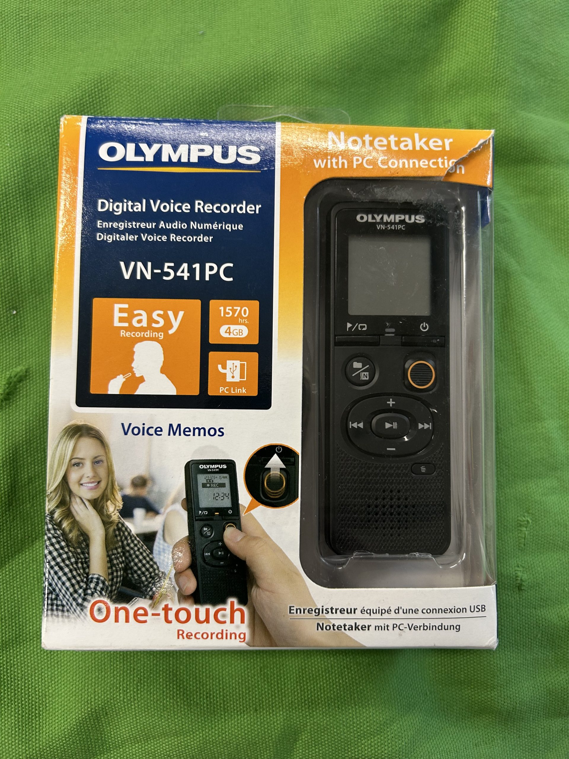 Olympus Diktafon, 4 GB memória, kiemelt kép