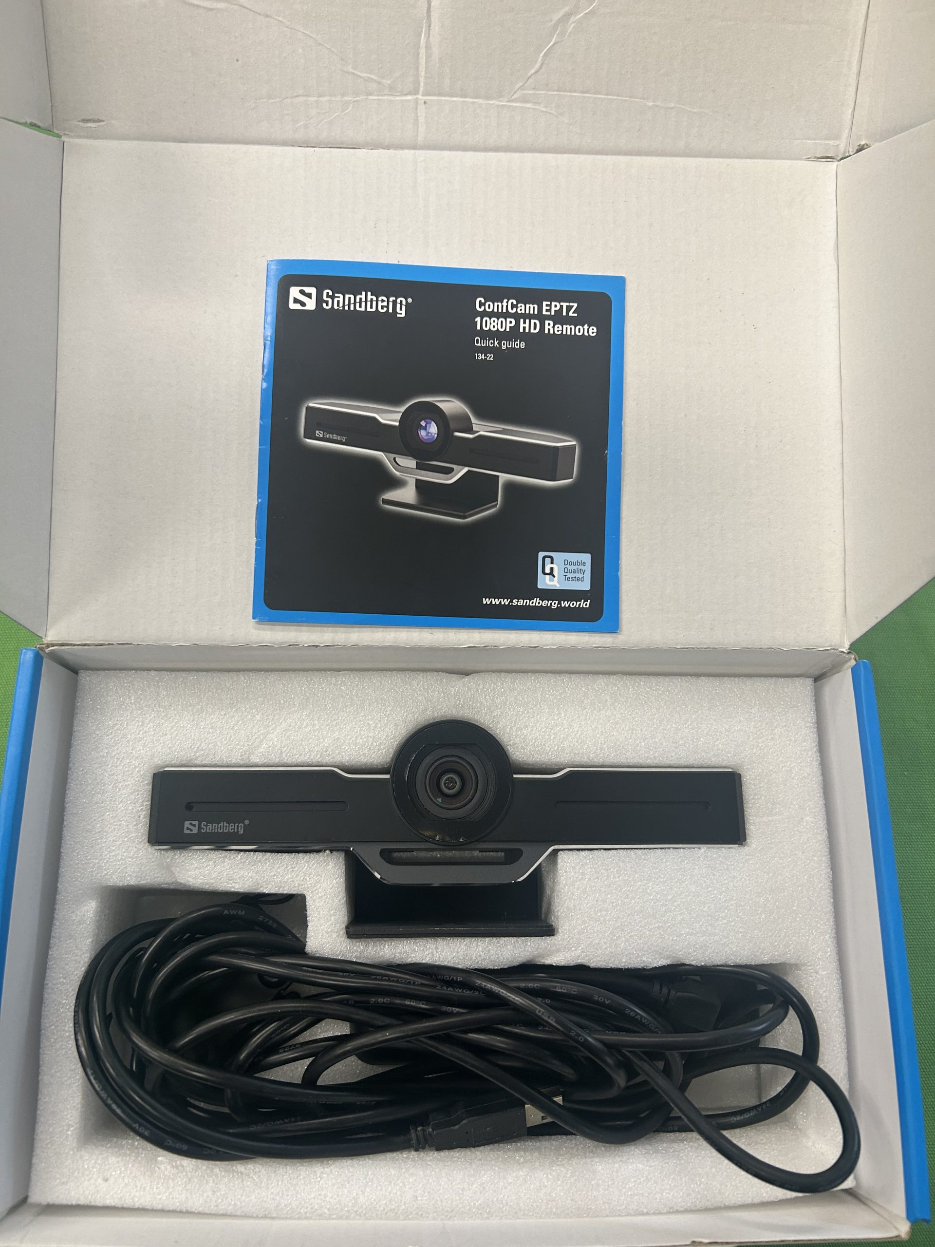 Sandberg ConfCam EPTZ 1080P Webkamera és mikrofon, kiemelt kép