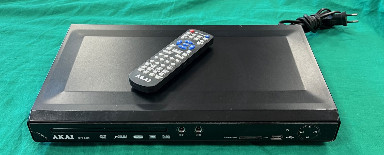 AKAI DVD lejátszó (DVD-2480), kiemelt kép