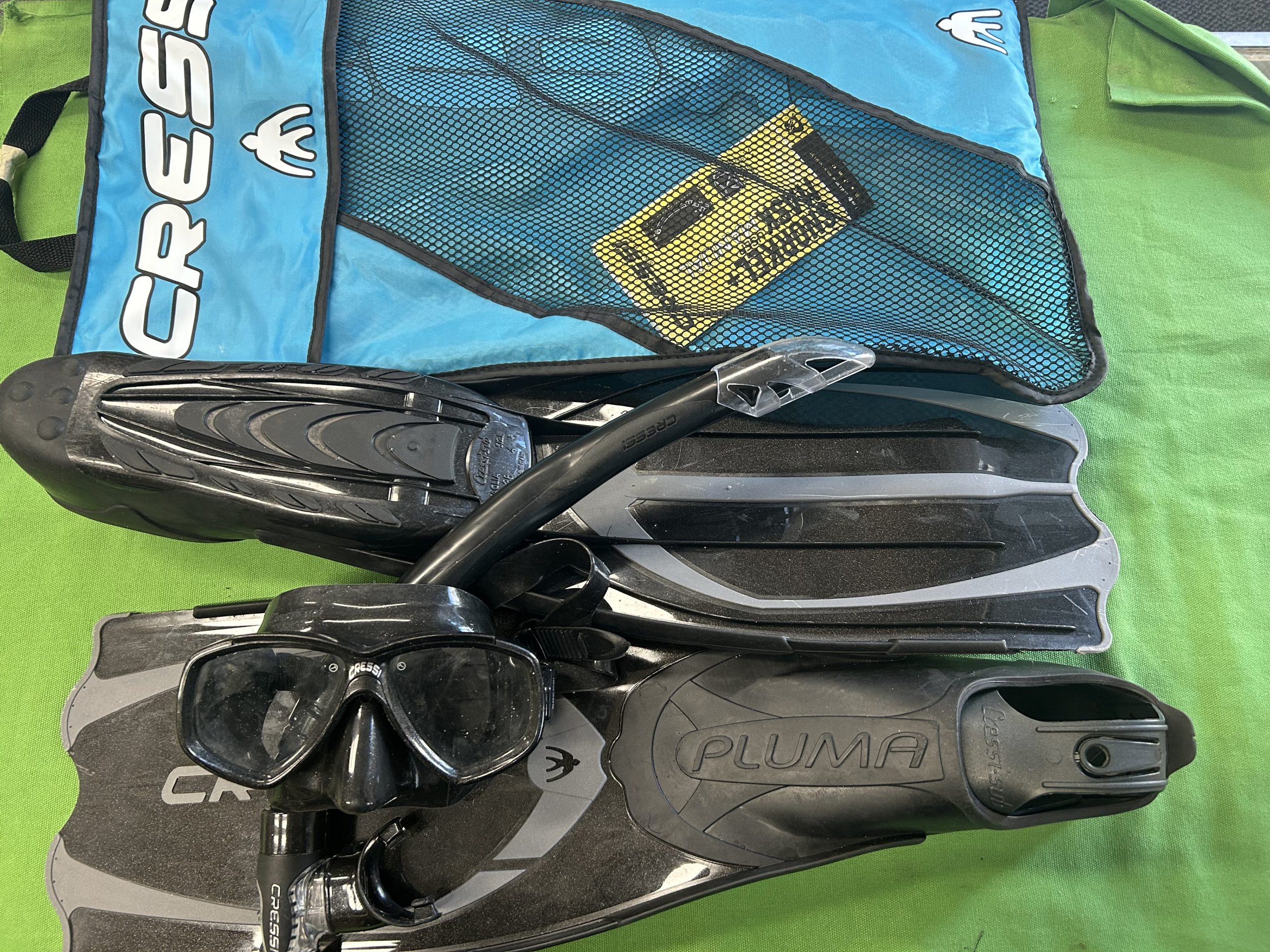Cressi Snorkeling szett békatalppal, búváruszonnyal 37-38, kiemelt kép