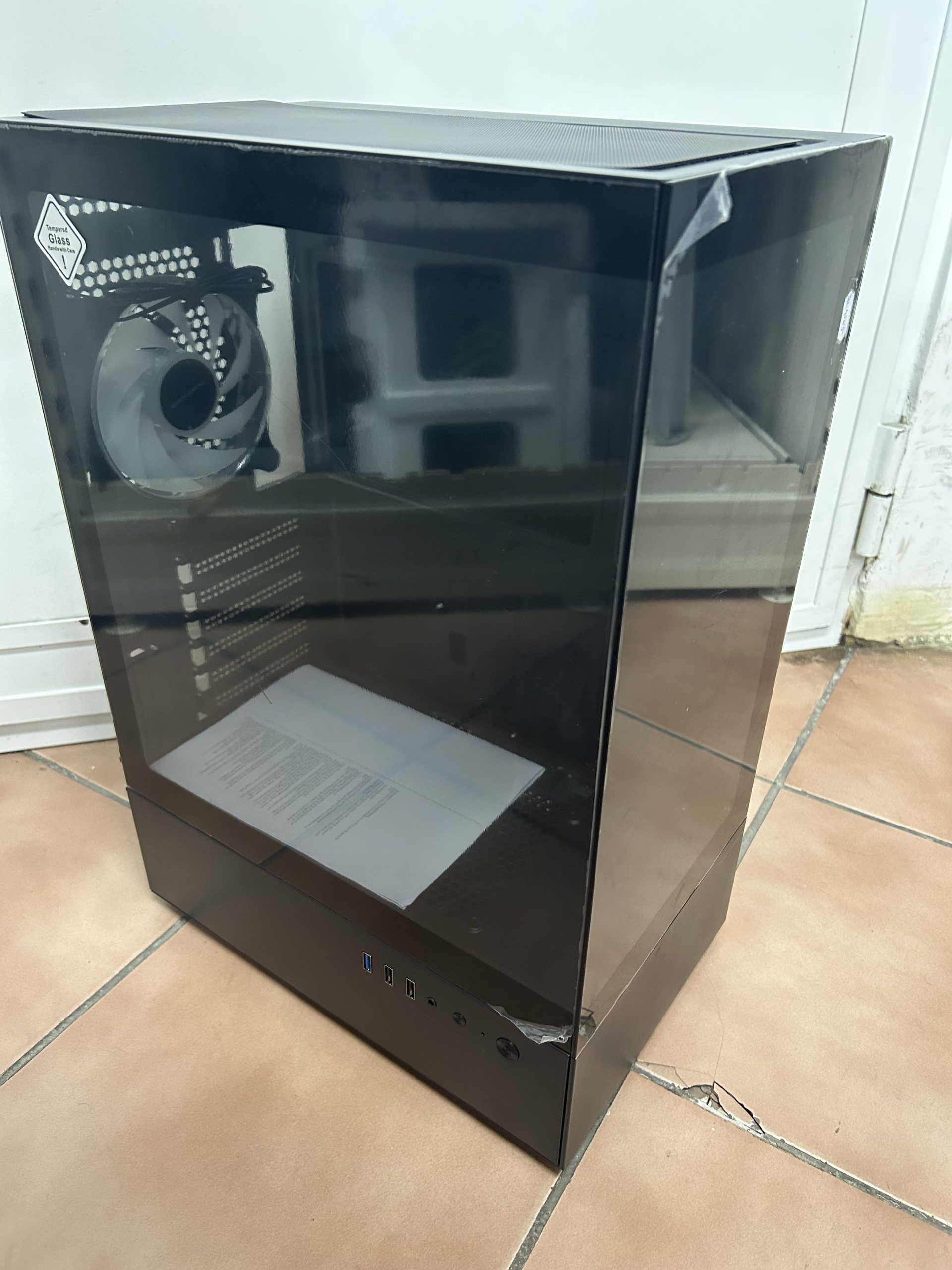 Új Mars Gaming MC-XO pc ház, számítógépház, kiemelt kép