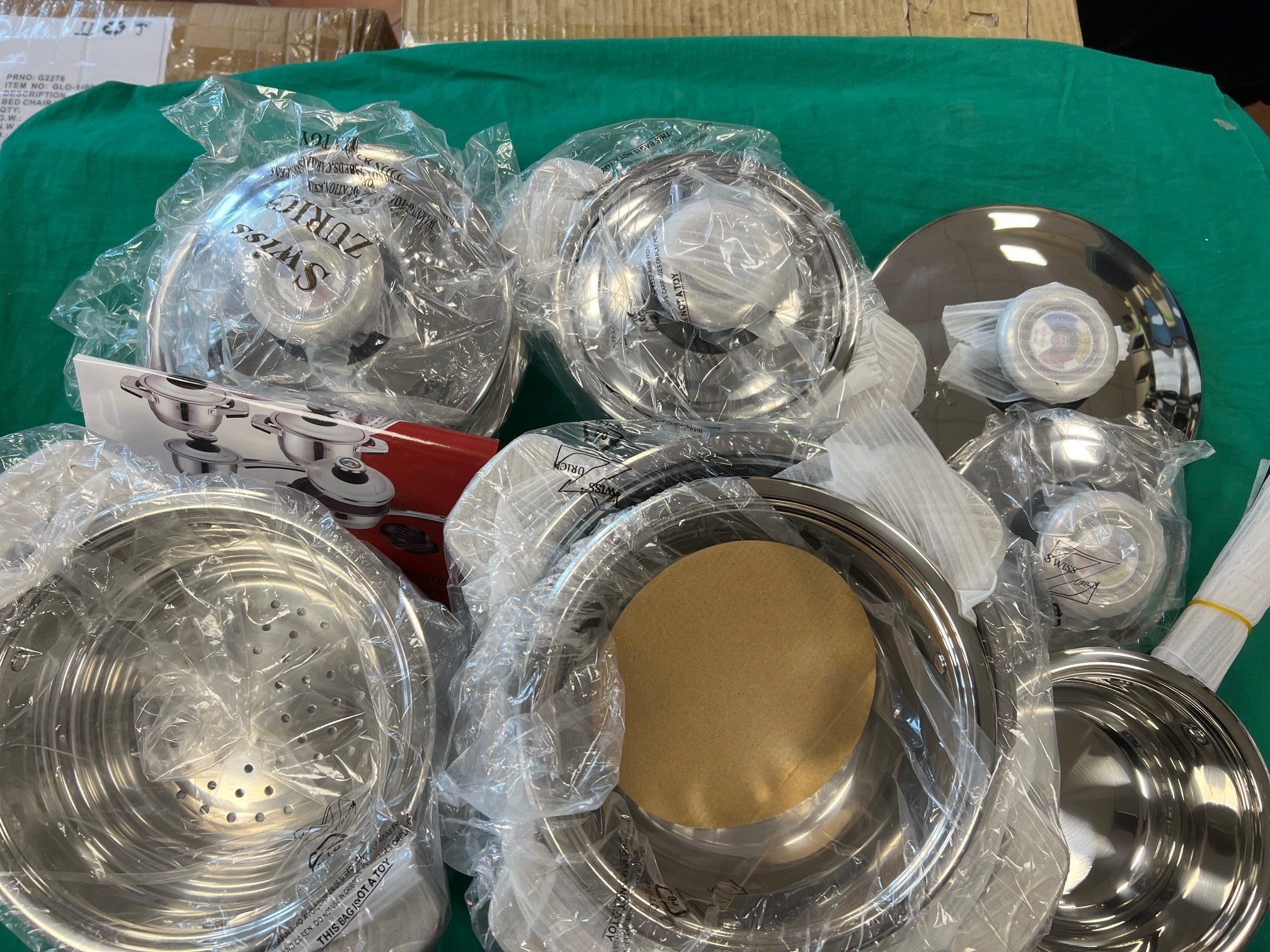 Új! Swiss edény szett 12 részes, kiemelt kép