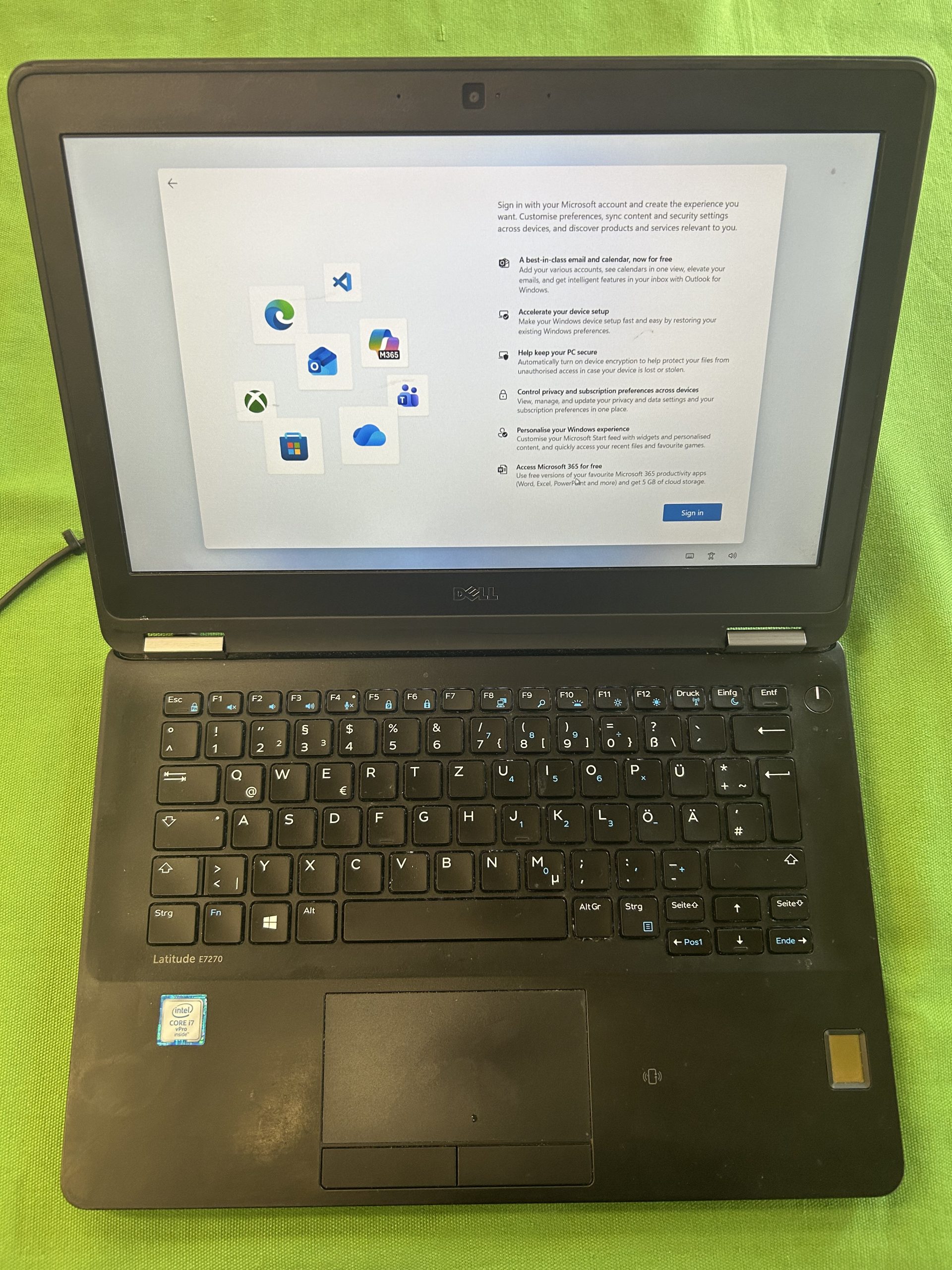 DELL Latitude 7270 Notebook, kiemelt kép