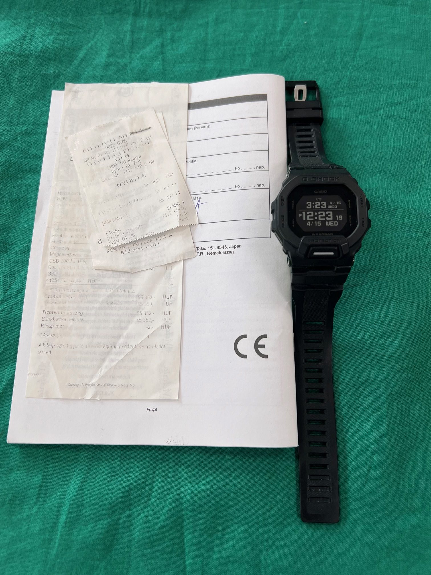 CASIO G-SHOCK FÉRFI KARÓRA, GBD-200-1ER, kiemelt kép