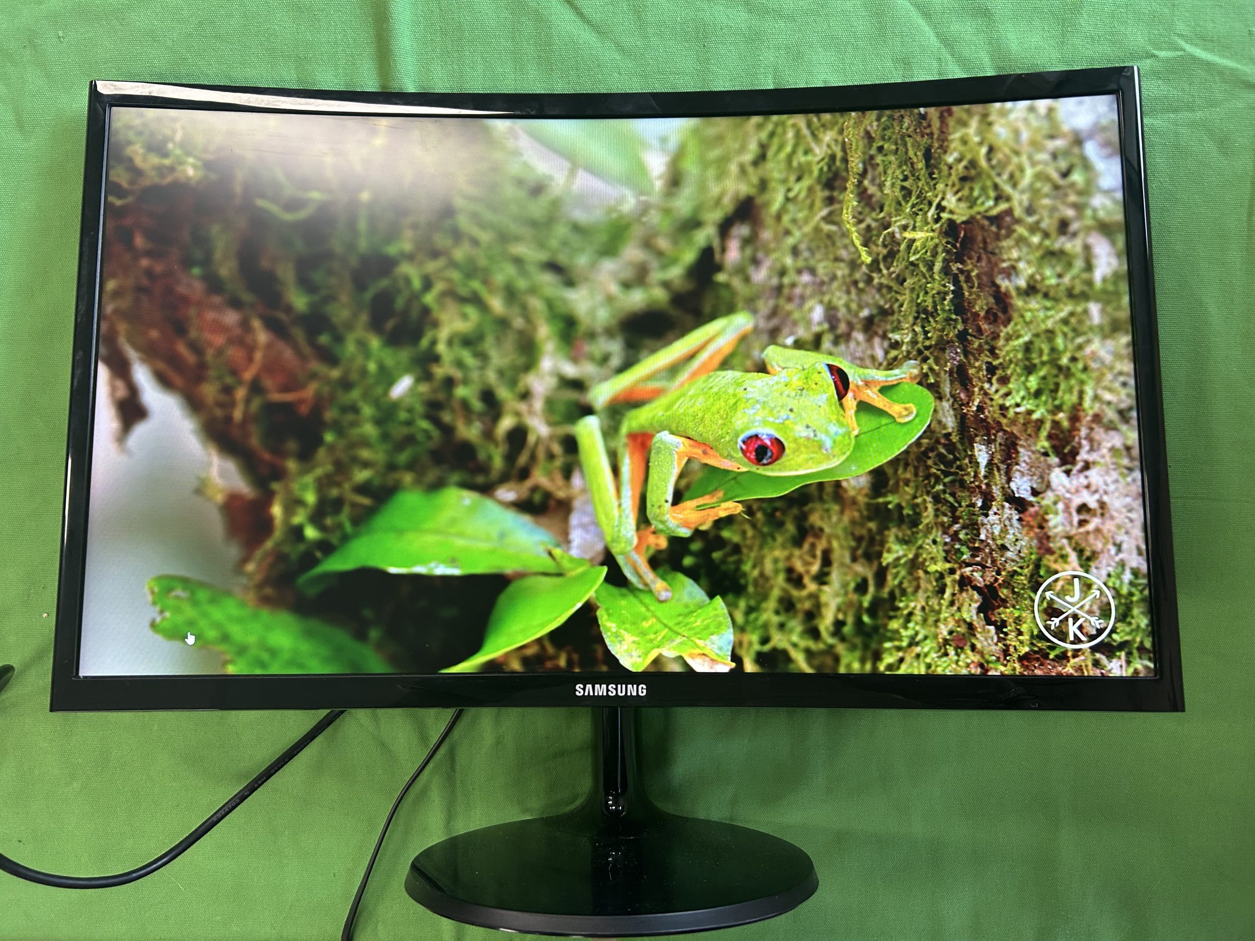 Samsung 24" ívelt Monitor, kiemelt kép